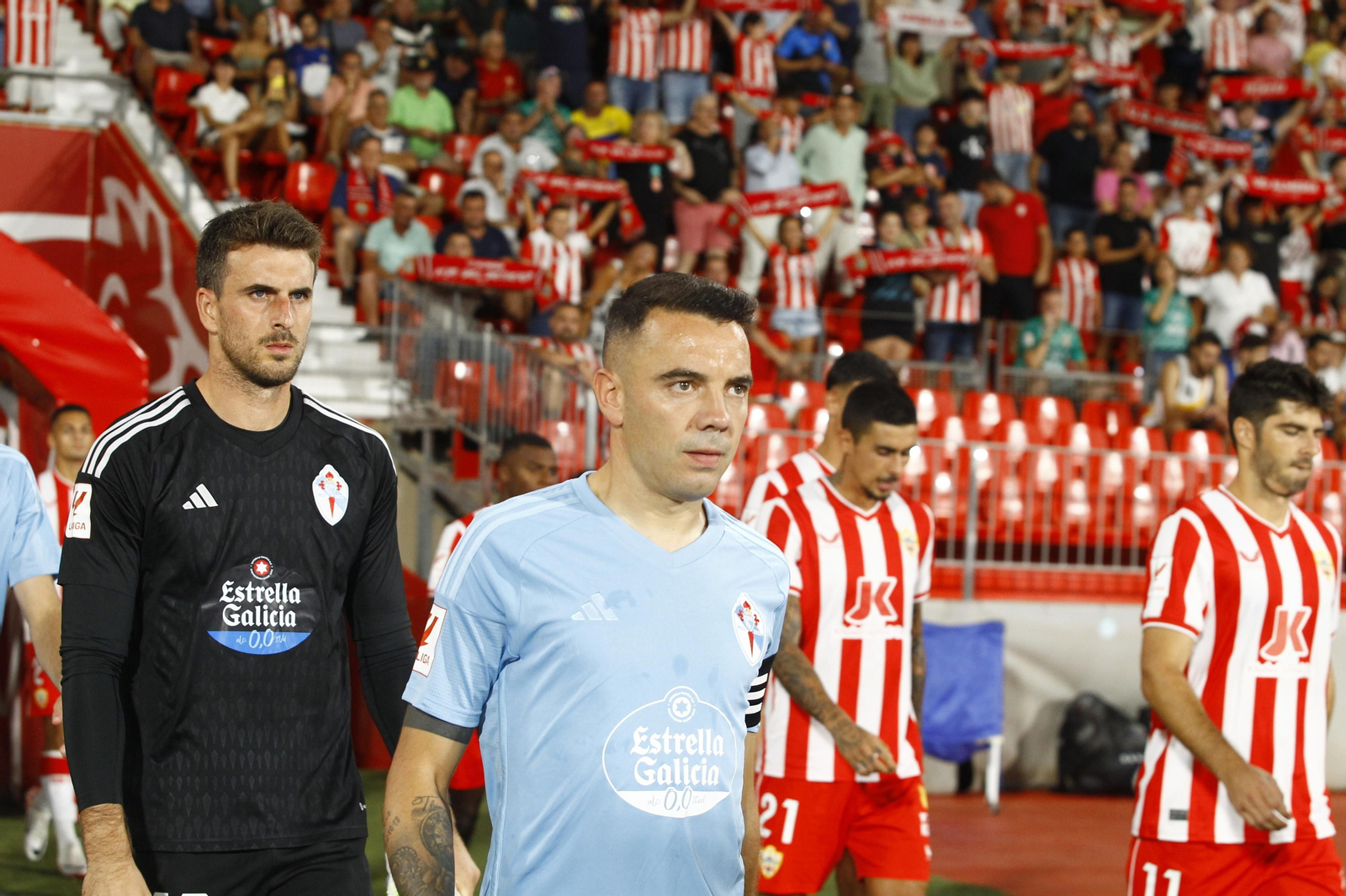 Imágenes del partido U.D. Almería-Real Club Celta de Vigo