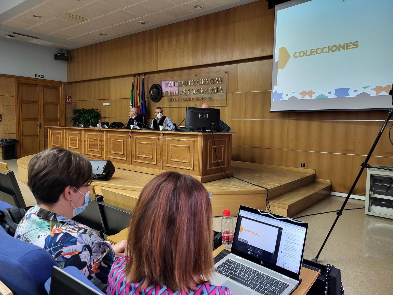 Encuentro celebrado en Ciencias Políticas y Sociología.