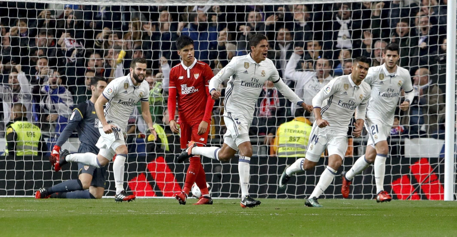 El Real Madrid-Sevilla de Copa, en imágenes