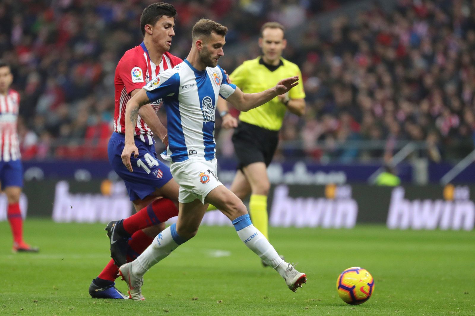 Las imágenes del Atlético-Espanyol