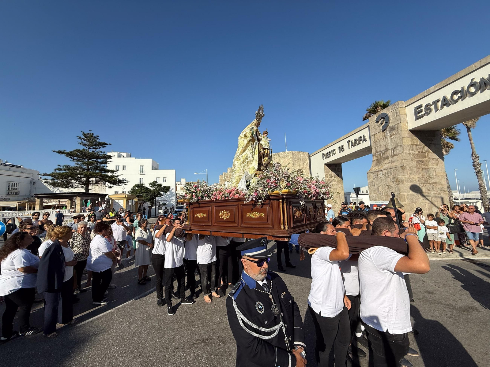 Fotos de la procesión de la Virgen del Carmen en Tarifa