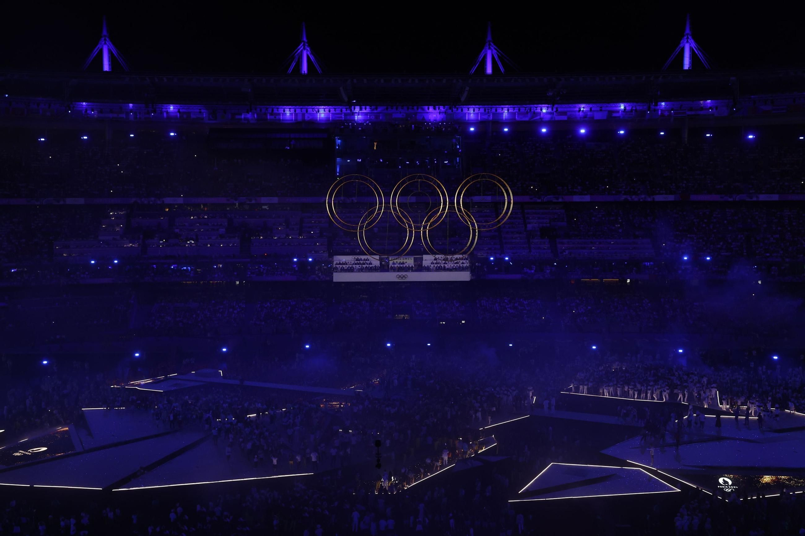 Las fotos de la ceremonia de clausura de los Juegos Olímpicos París 2024