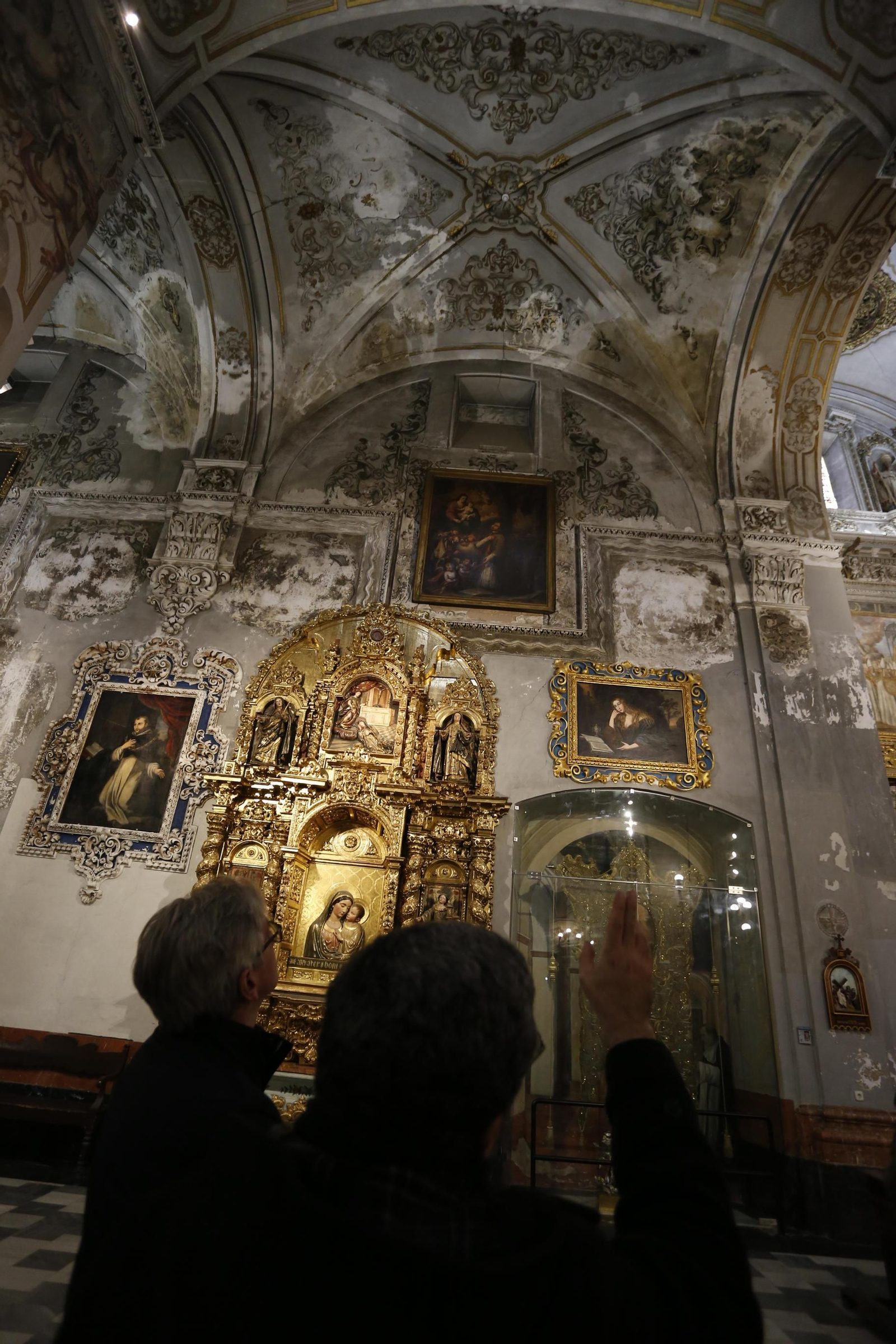 Las pinturas de Lucas Valdés.