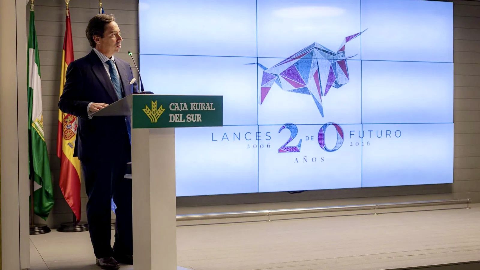 José María Garzón, empresario de la Plaza de Toros de Sevilla.