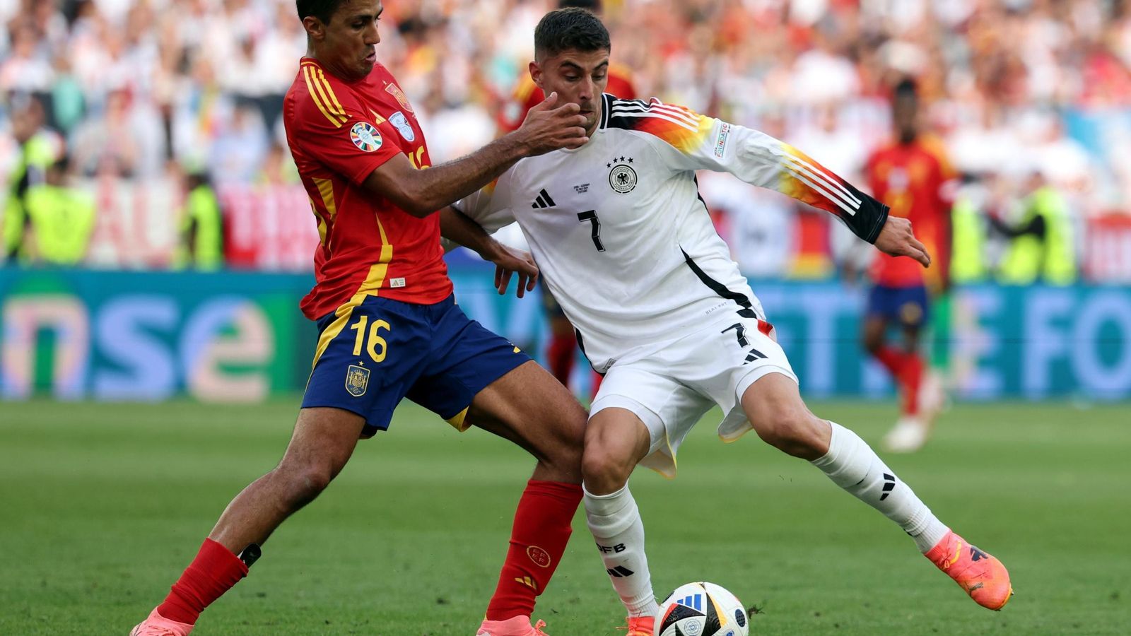 Las mejores fotos del España - Alemania