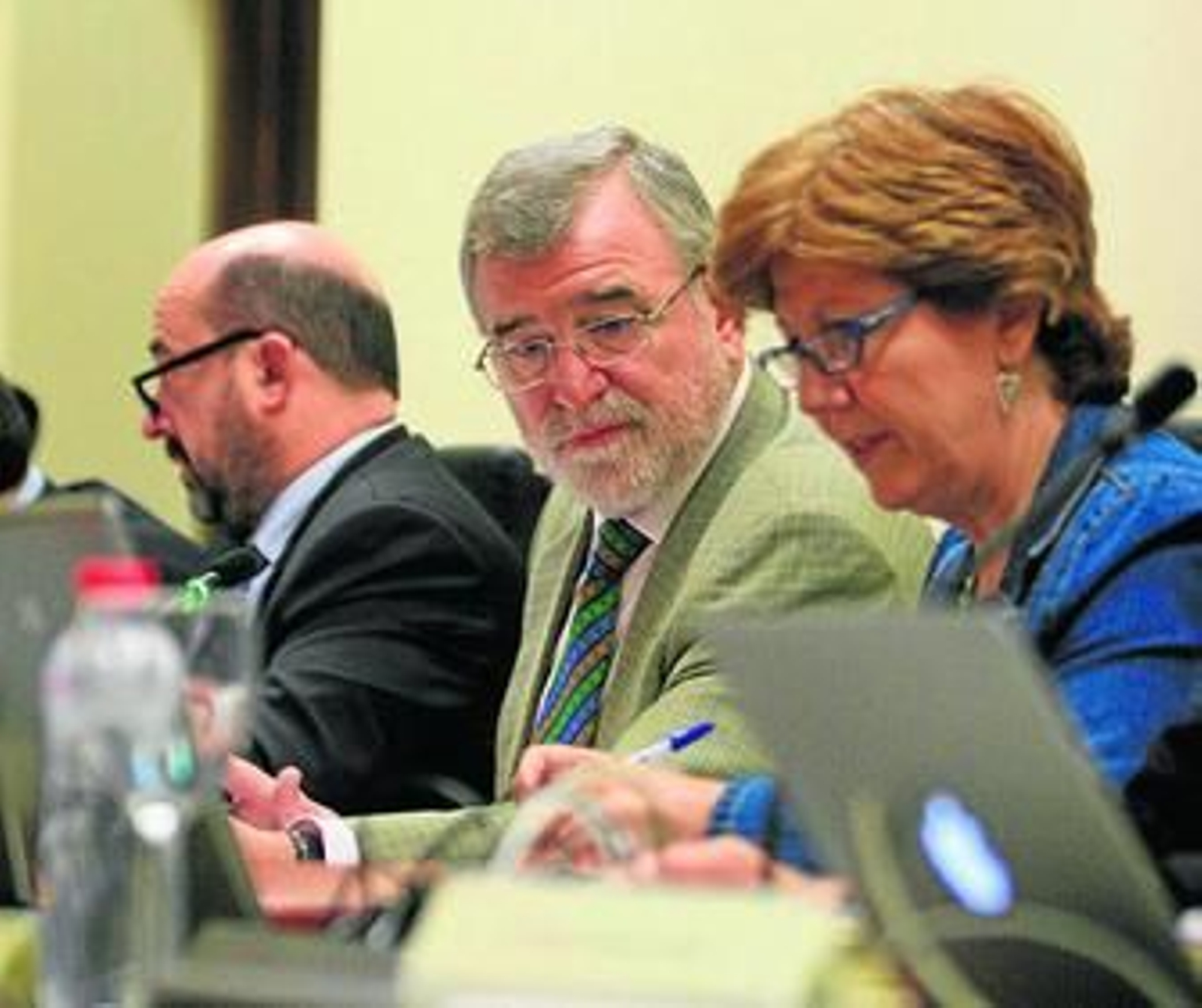 El rector de la UCO, José Manuel Roldán Nogueras, ayer en el consejo de gobierno.