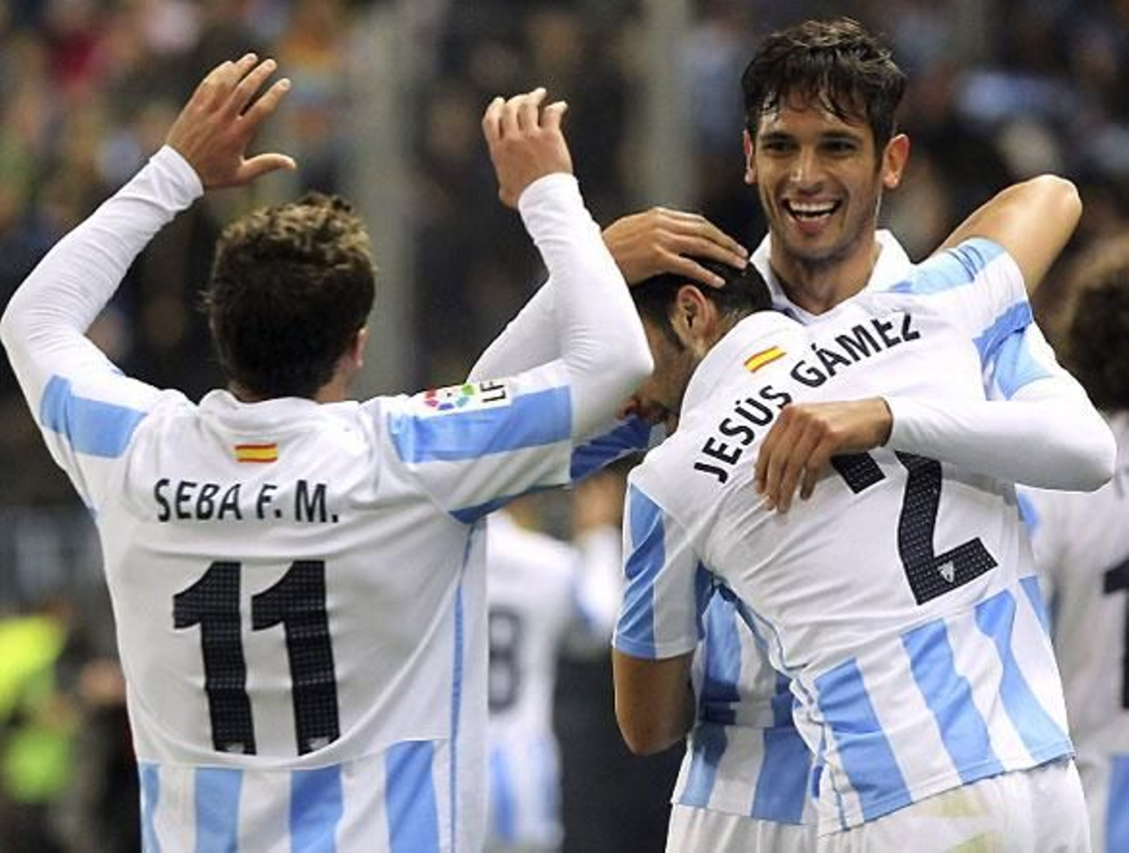 Las imágenes del Málaga-Barcelona