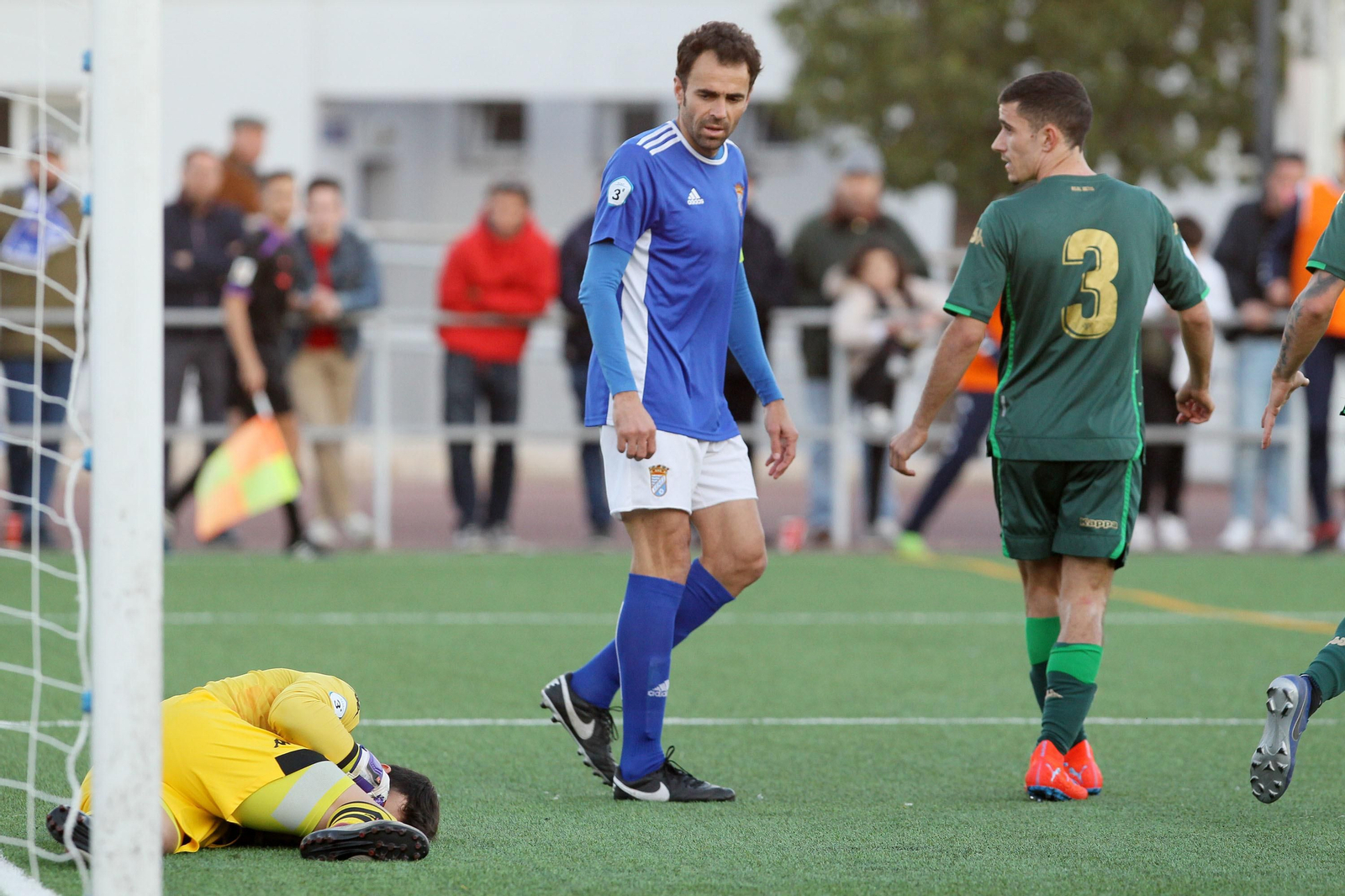 Partido entre Xerez CD y Betis Deportivo en Complejo Deportivo La Granja