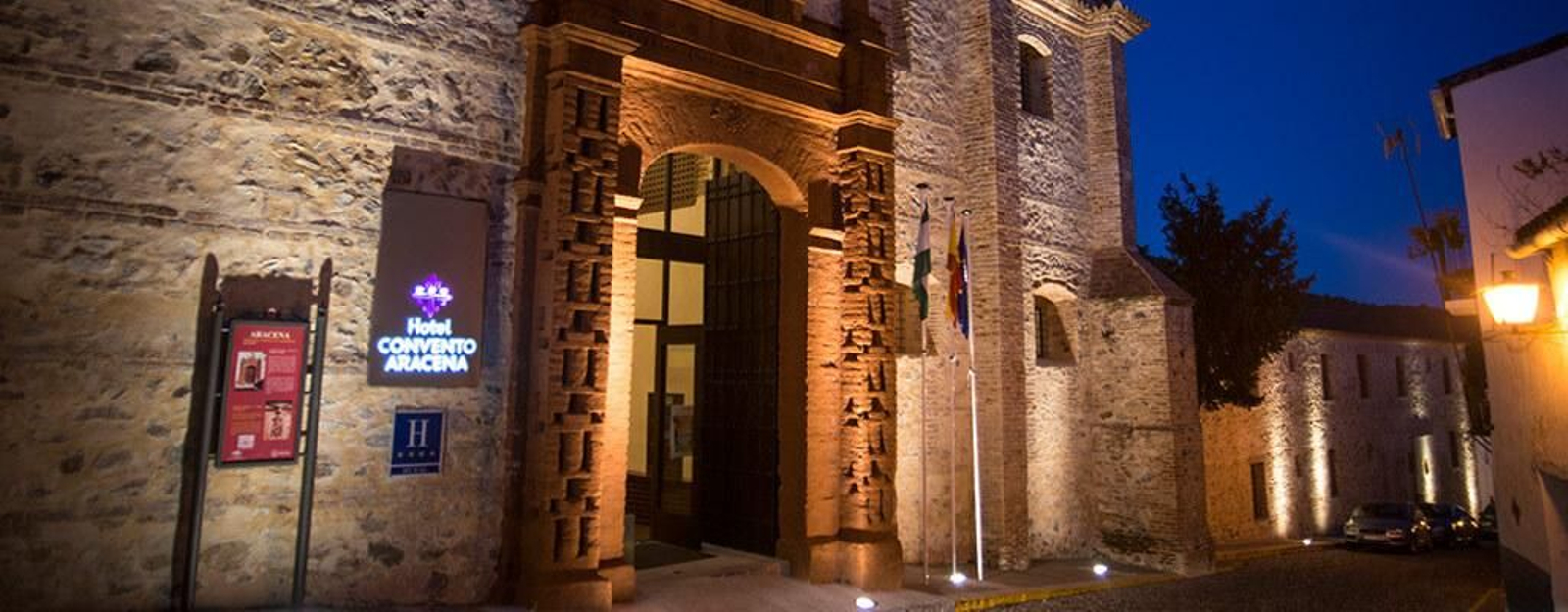 El bello convento de Aracena reconvertido en hotel con spa que puedes encontrar en Huelva