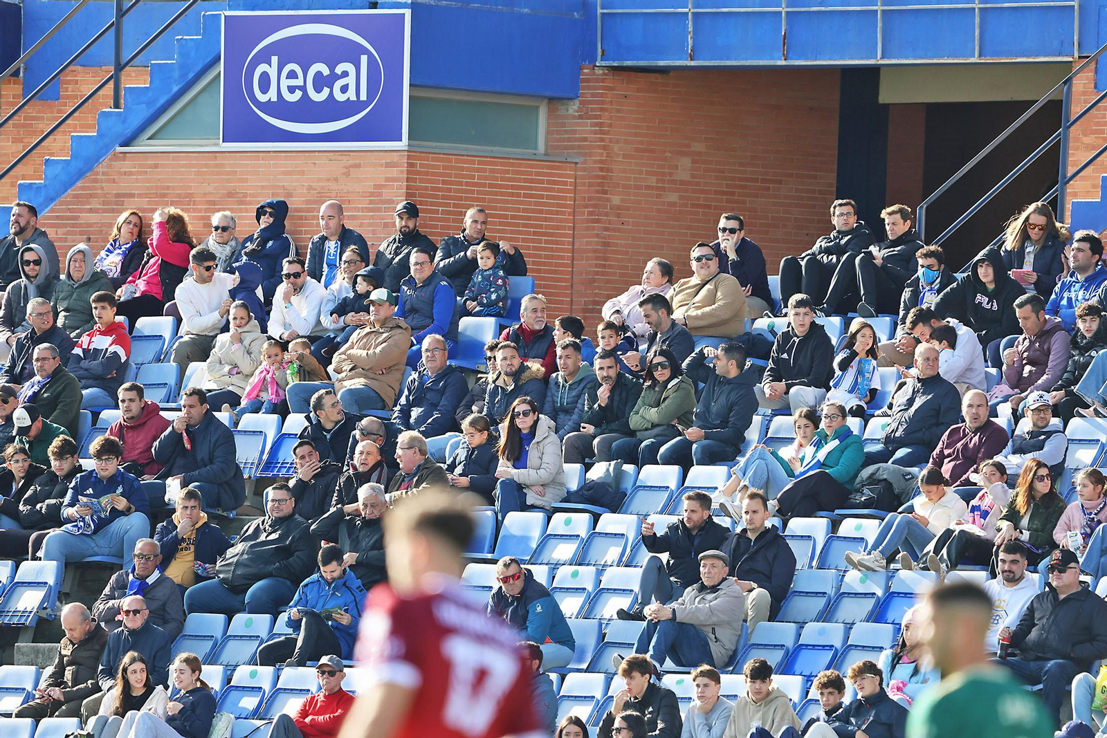 Búscate en las gradas en el Nuevo Colombino en el Recreativo de Huelva - Atlético Antoniano