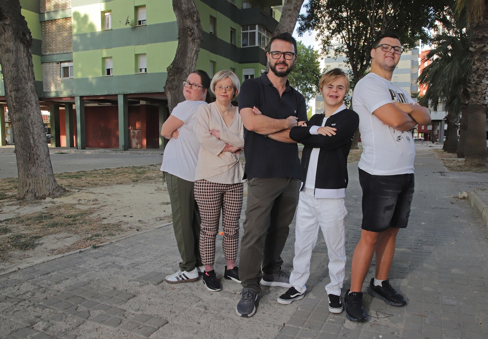 Fotos del calendario benéfico 2025 de Besana Asociación Síndrome de Down Campo de Gibraltar