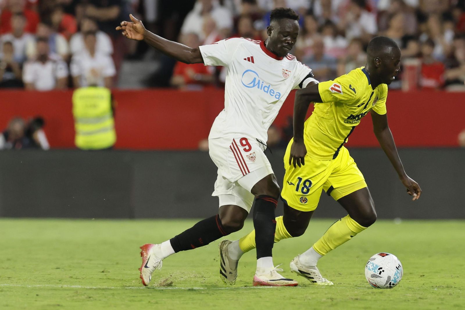 Las fotos del Sevilla-Villarreal
