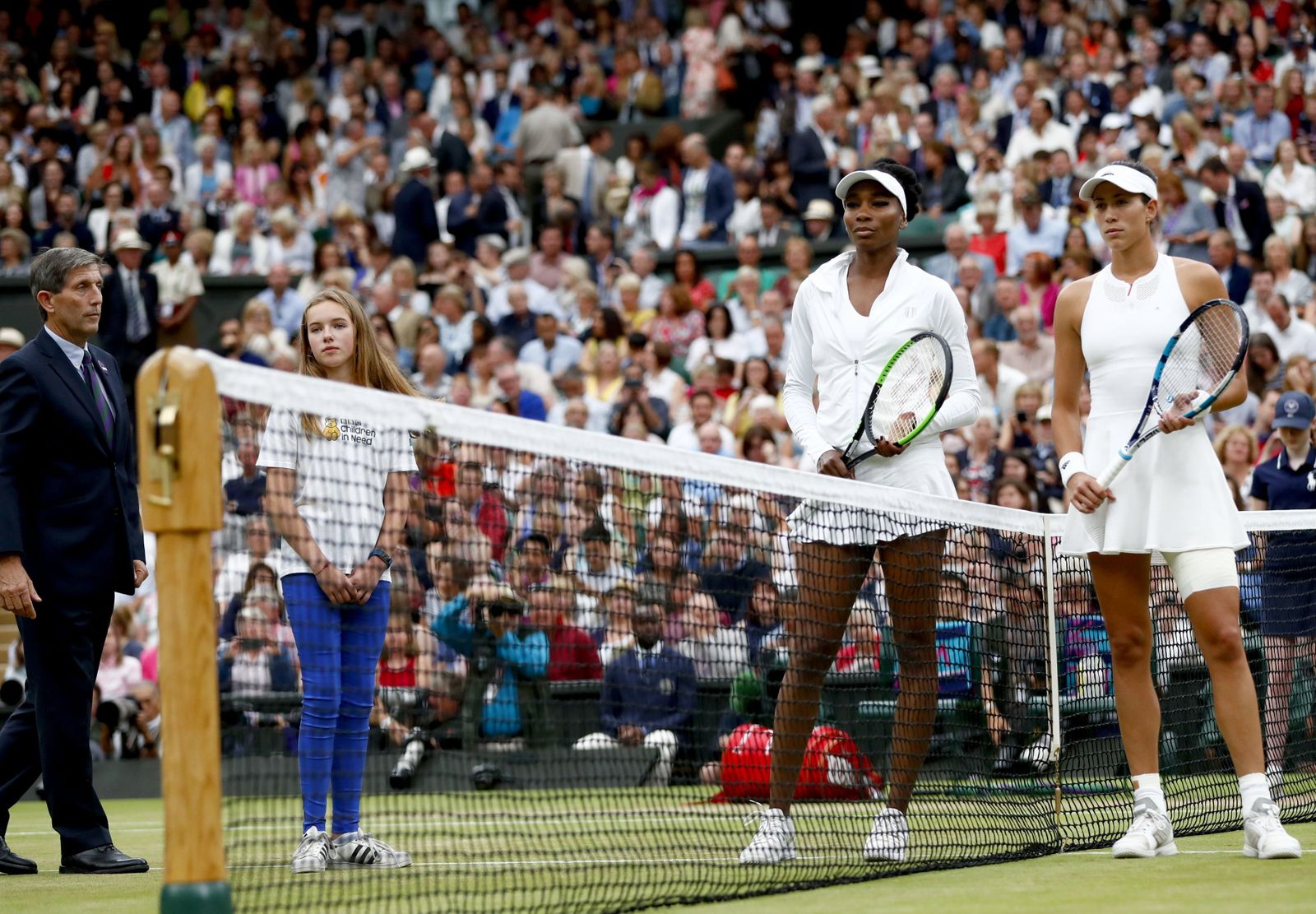 Las imágenes de la final Muguruza-Venus Williams de WImbledon