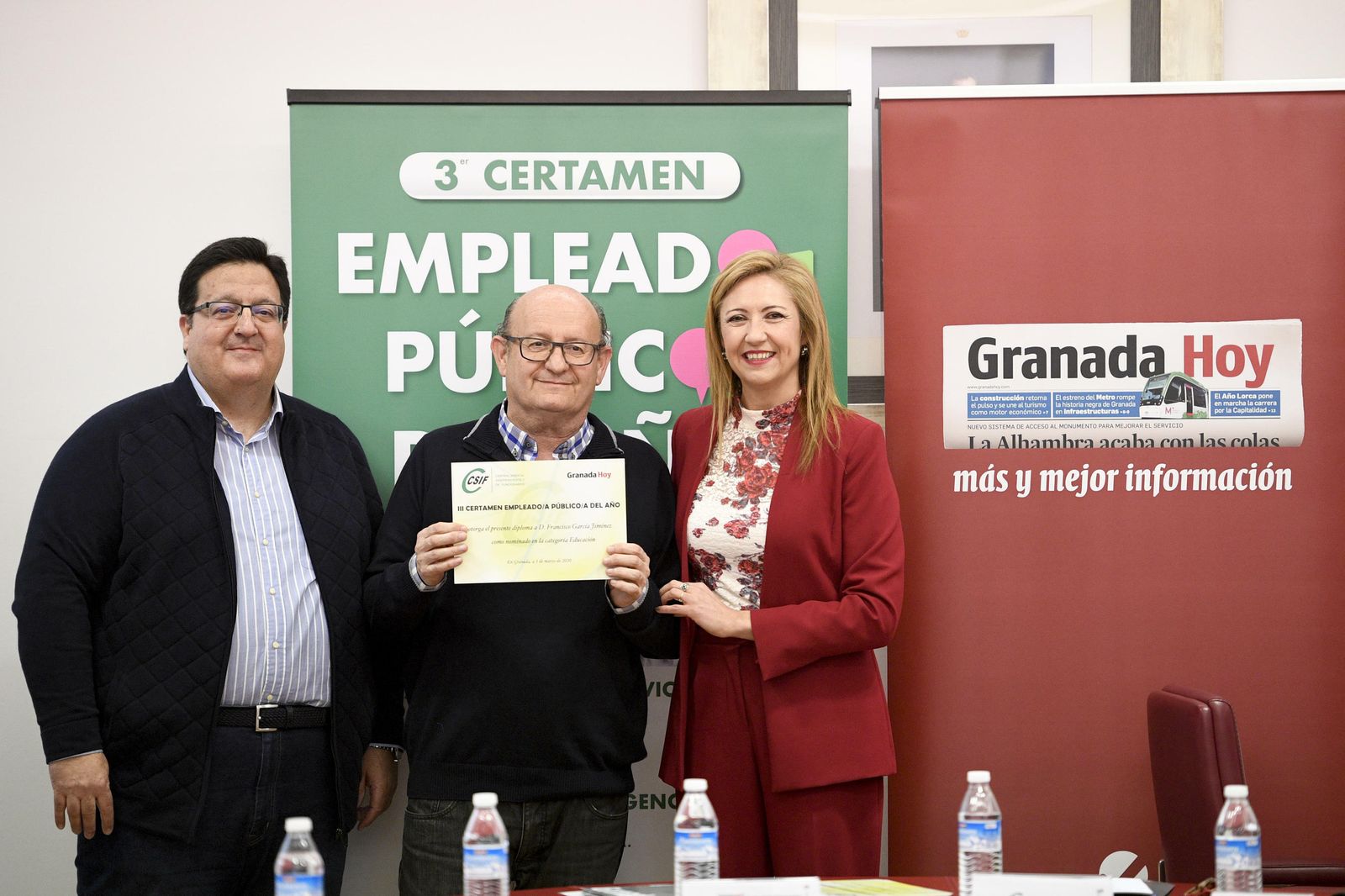 Nominado Educación: Francisco García, docente del CEIP Victoria Eugenia.