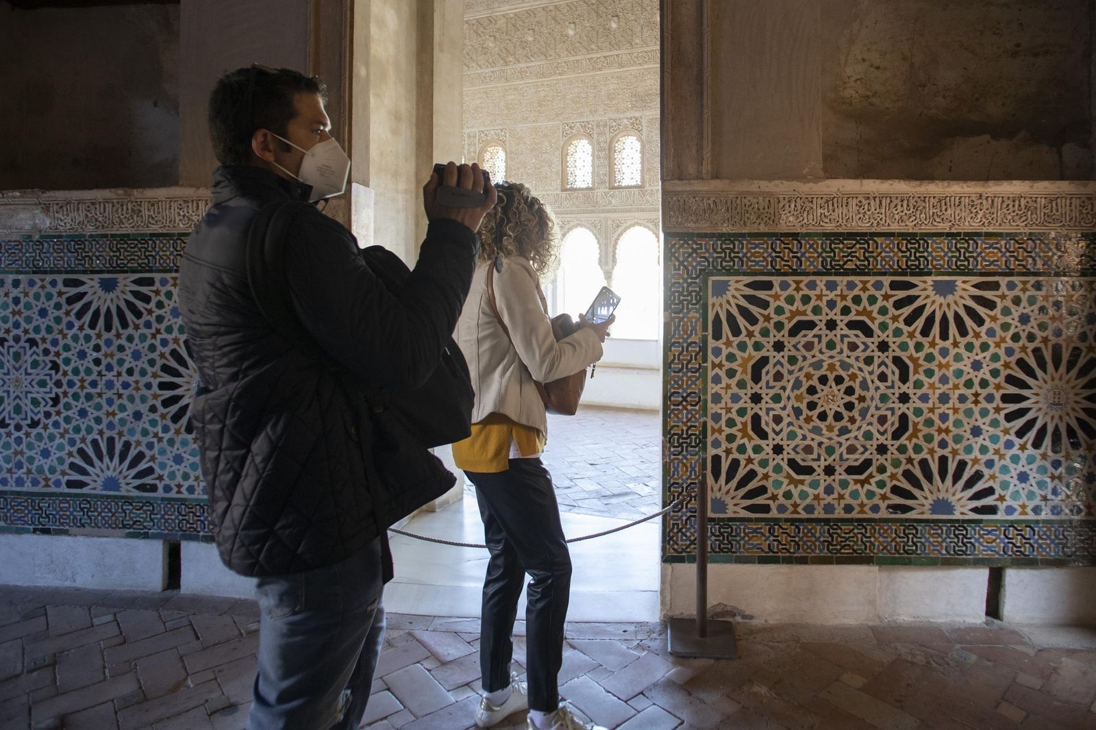 Fotos de la Alhambra para los granadinos e el puente