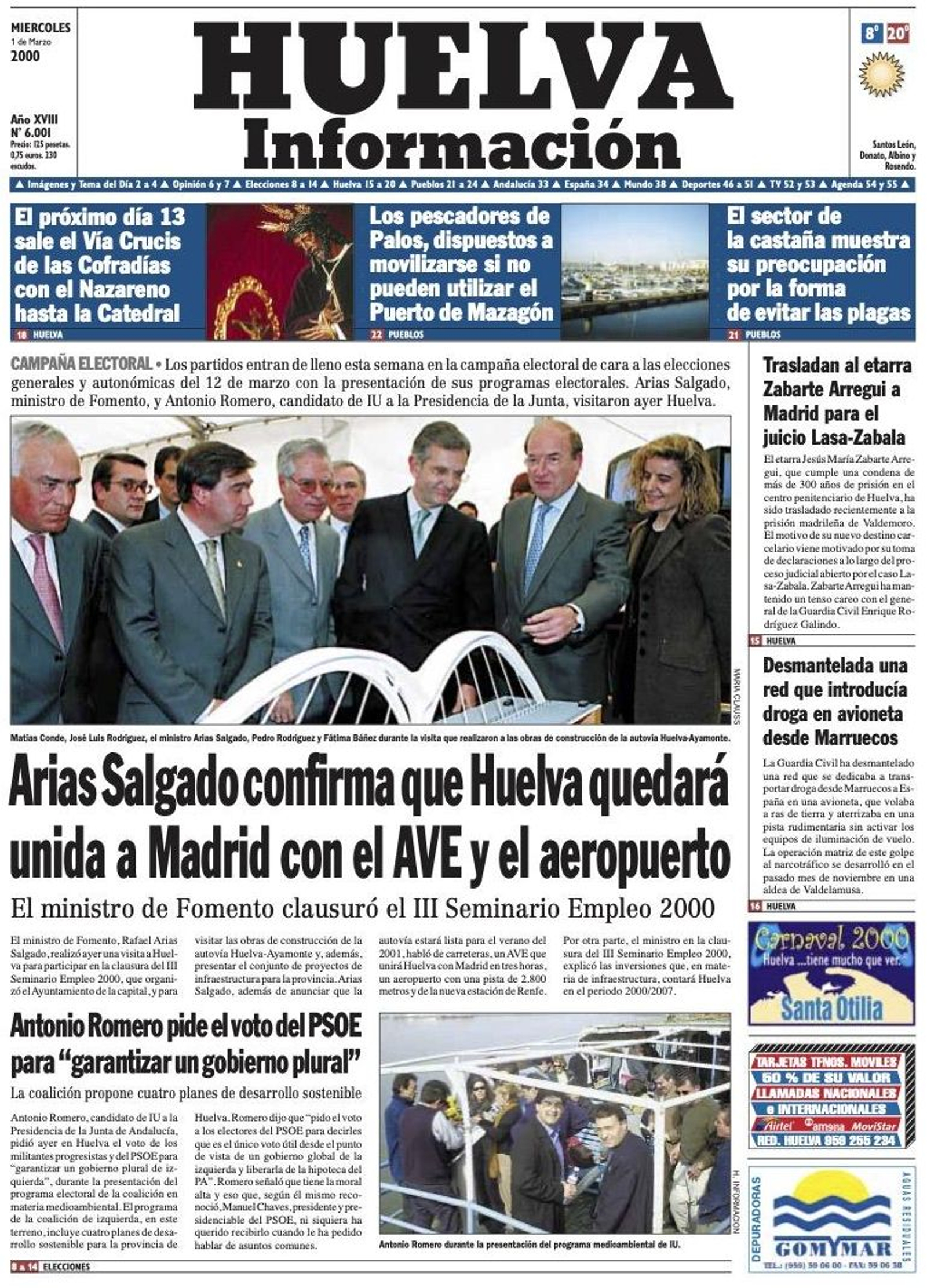 La promesa del AVE del año 2000