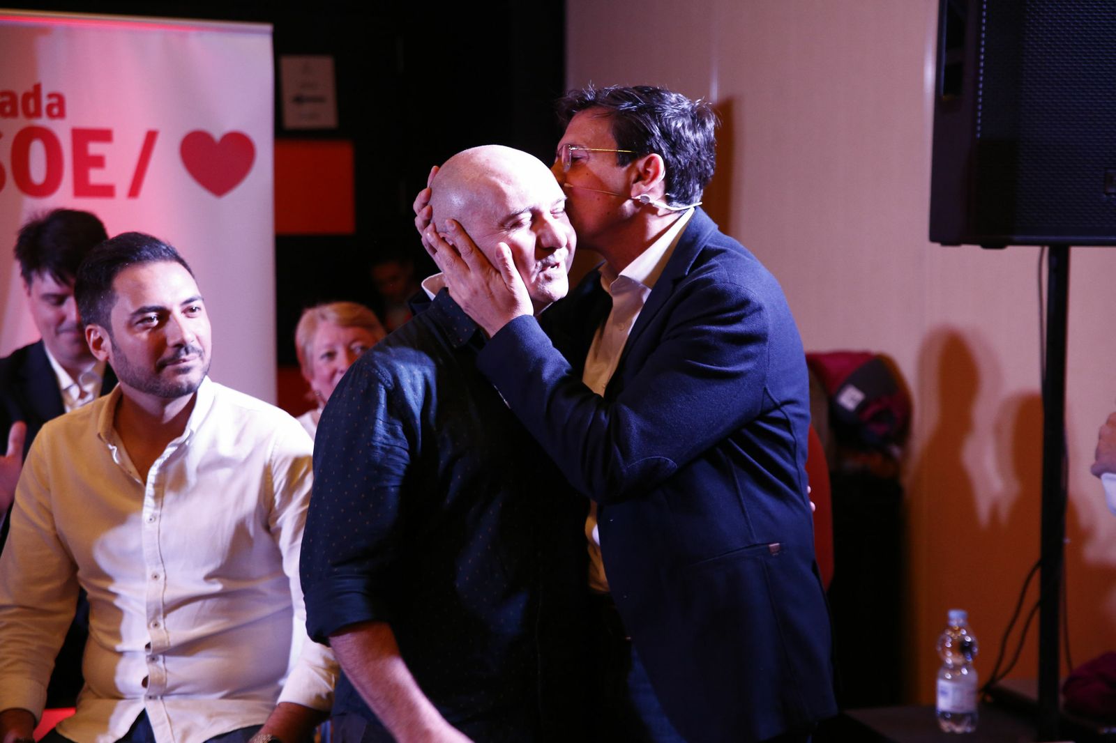 Las imágenes del inicio de la campaña del PSOE