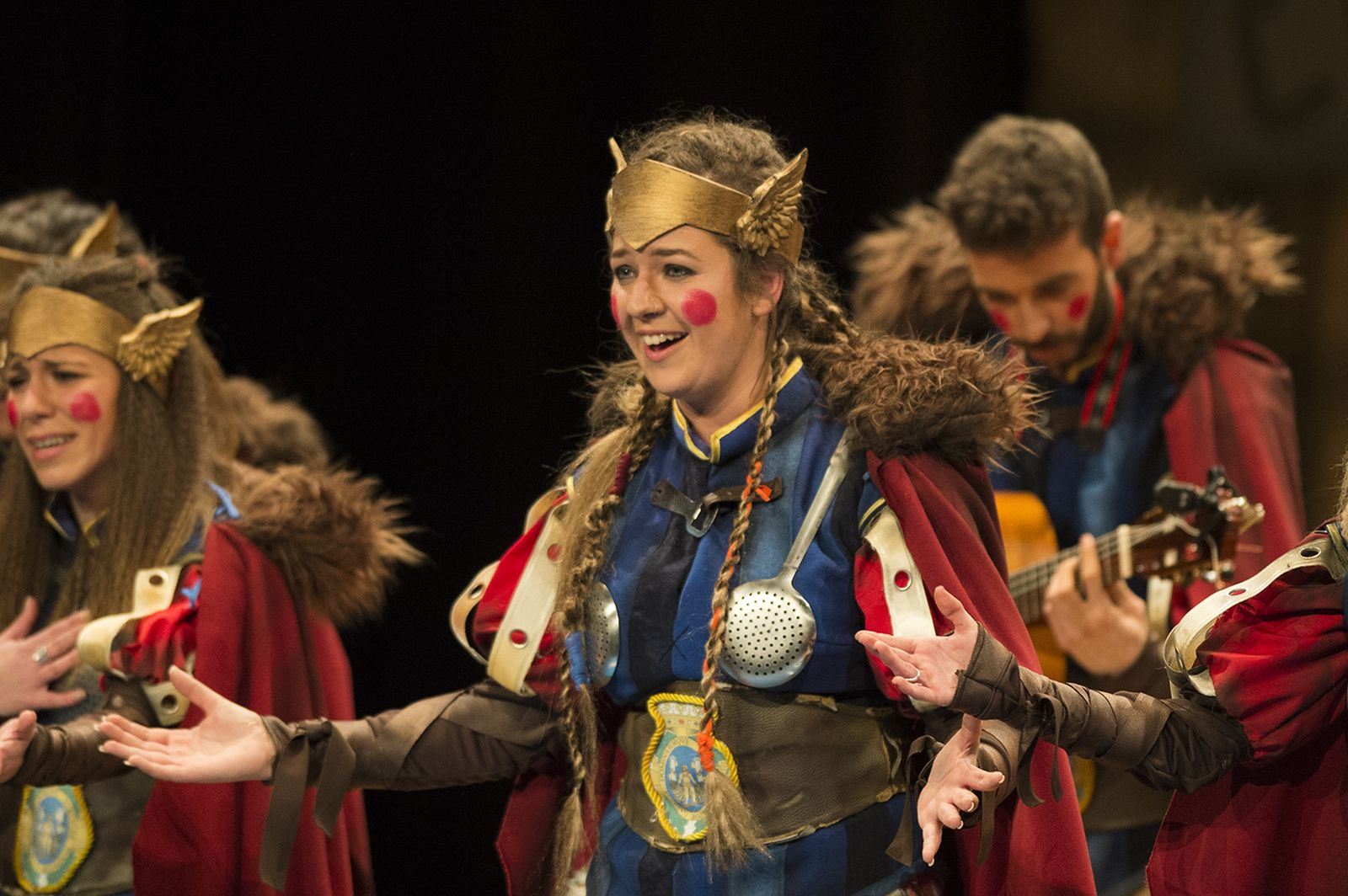 Las imágenes de la sexta función clasificatoria