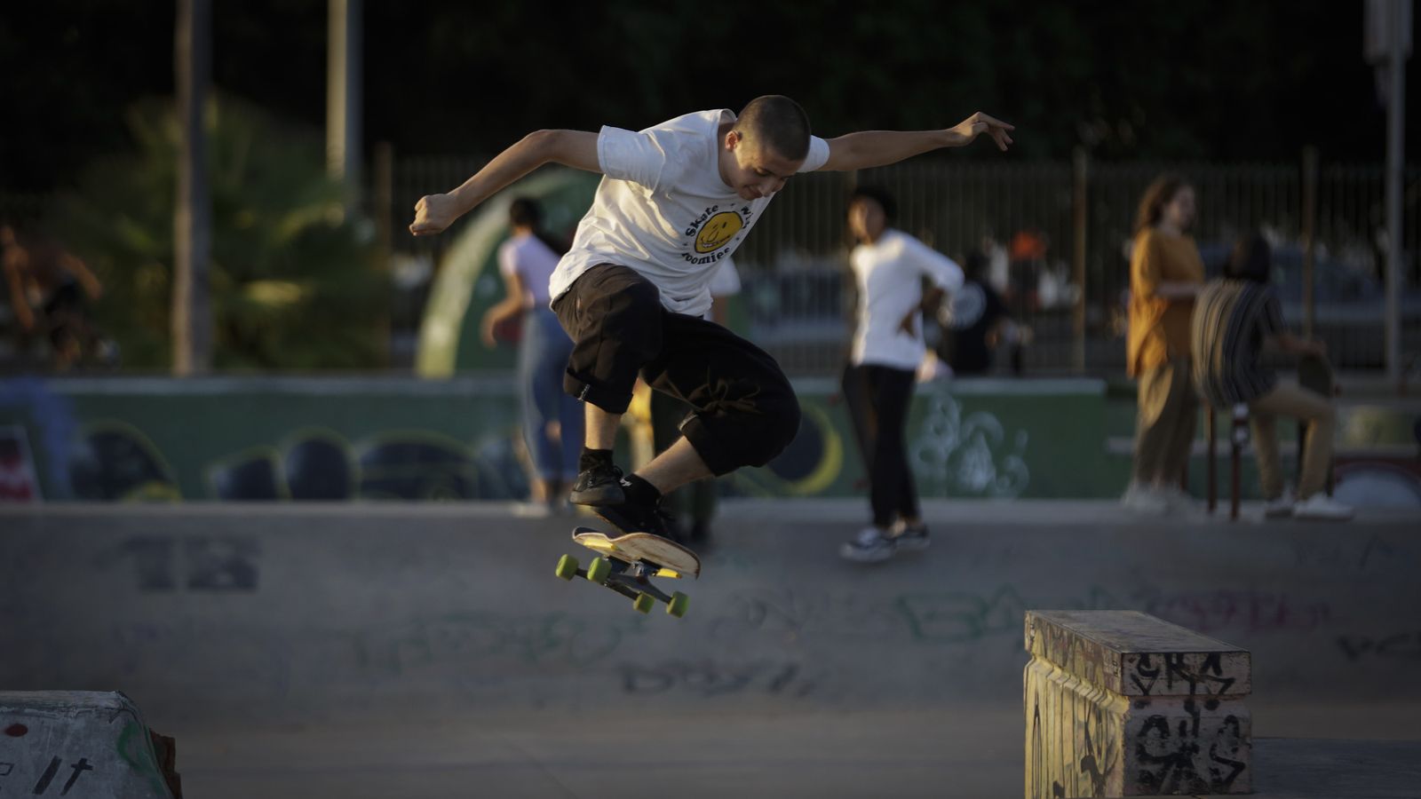 Agosto en Sevilla: el skatepark de Plaza de Armas