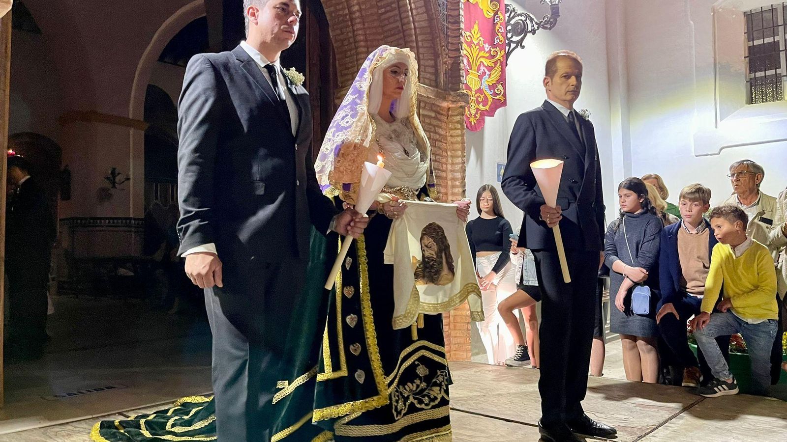 BEAS (Ángela Ramírez es la Verónica este año en Beas) foto FRANCISCO J. GÓMEZ QUIRÓS