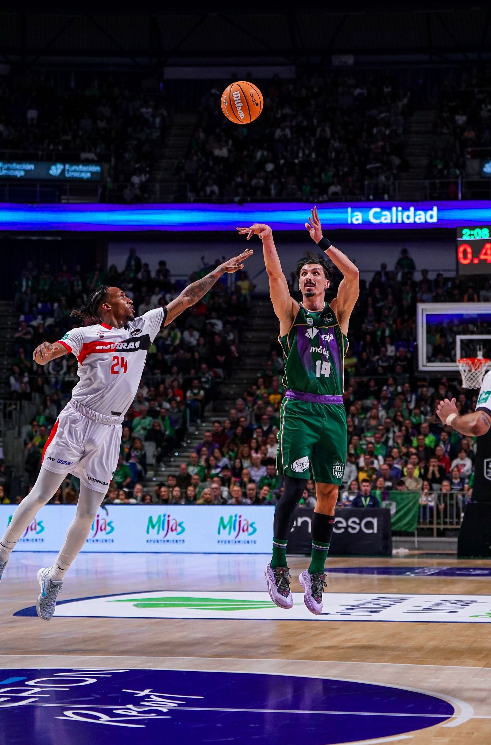 El Unicaja-Covirán Granada, en fotos
