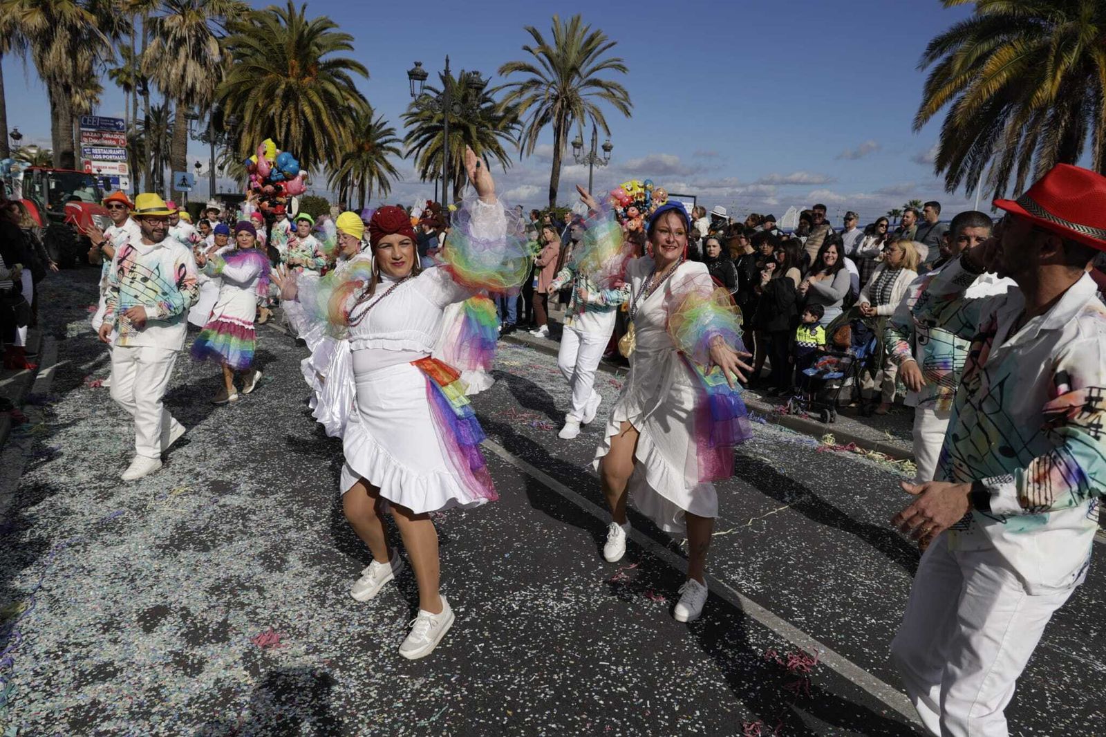 Las imágenes de la cabalgata en el Puerto de Santa María.