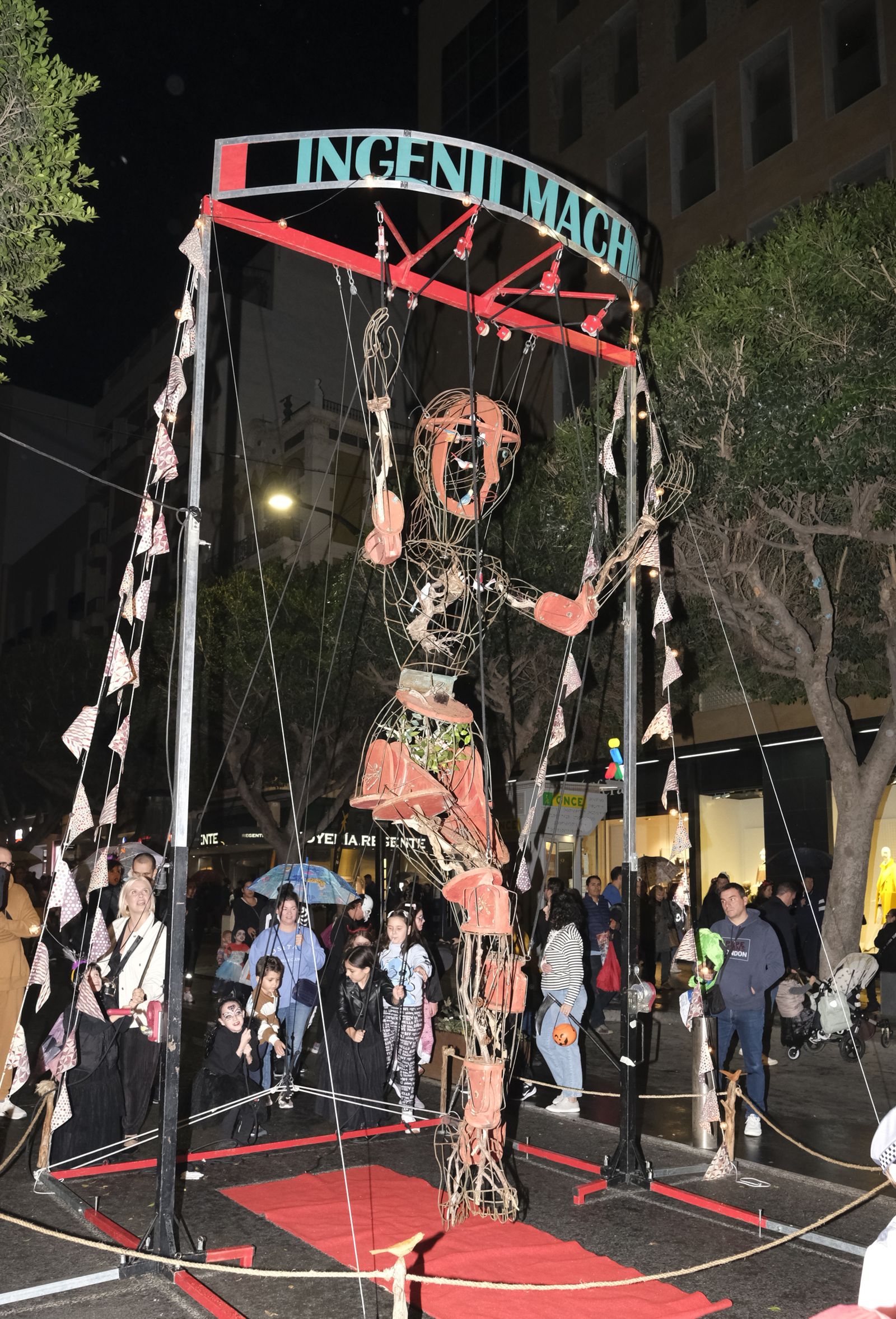 Imágenes de la Noche en Negro de Almería