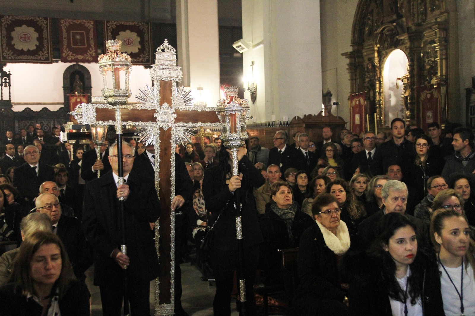Imágenes del Vía Crucis Oficial de la Semana Santa presidido por el Señor de Pasión