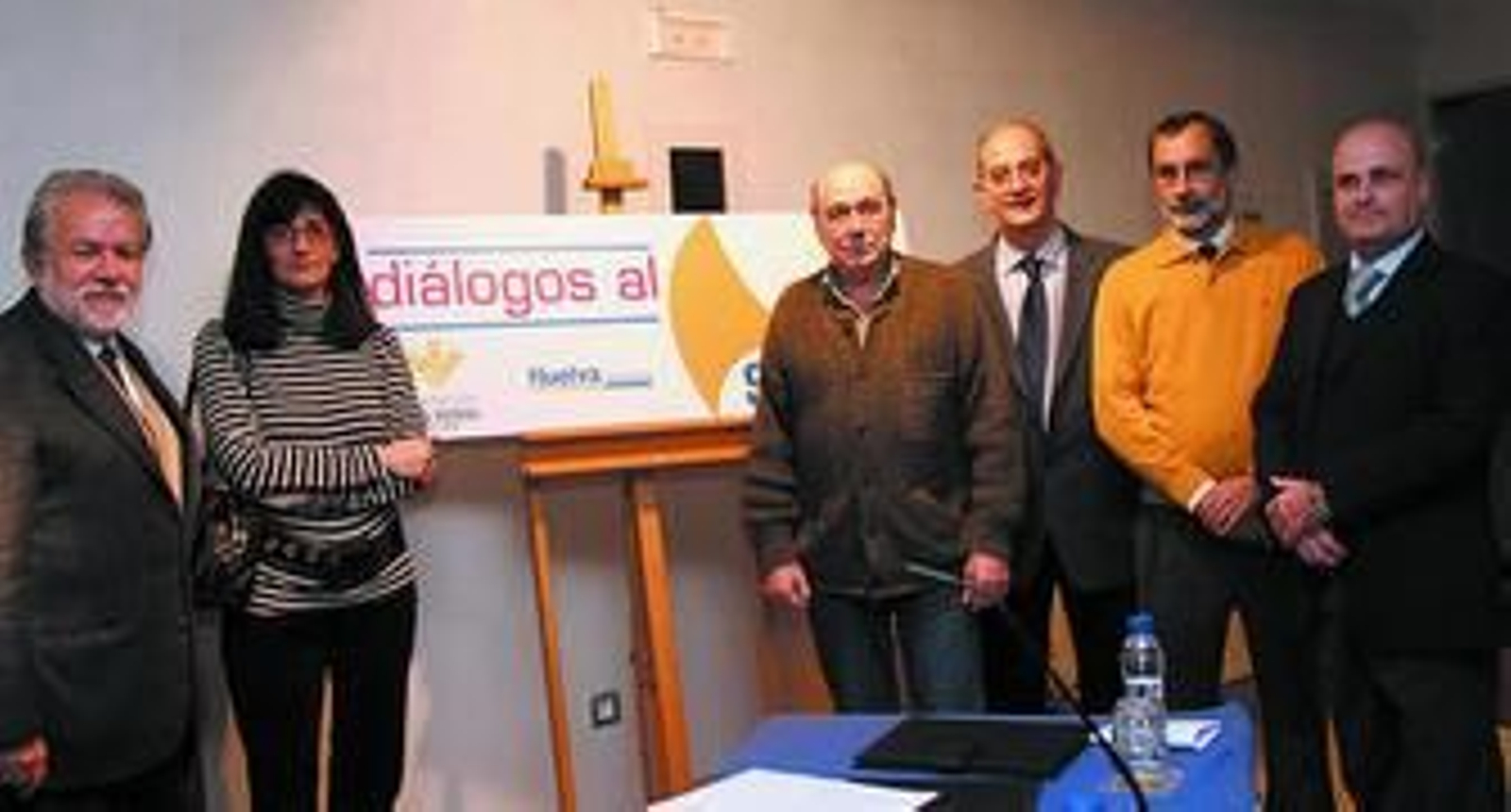 Jaime de Vicente, Mª Antonia Peña, Alfonso Aramburu, Gonzalo Prieto, José Arias y Ramón Fernández.