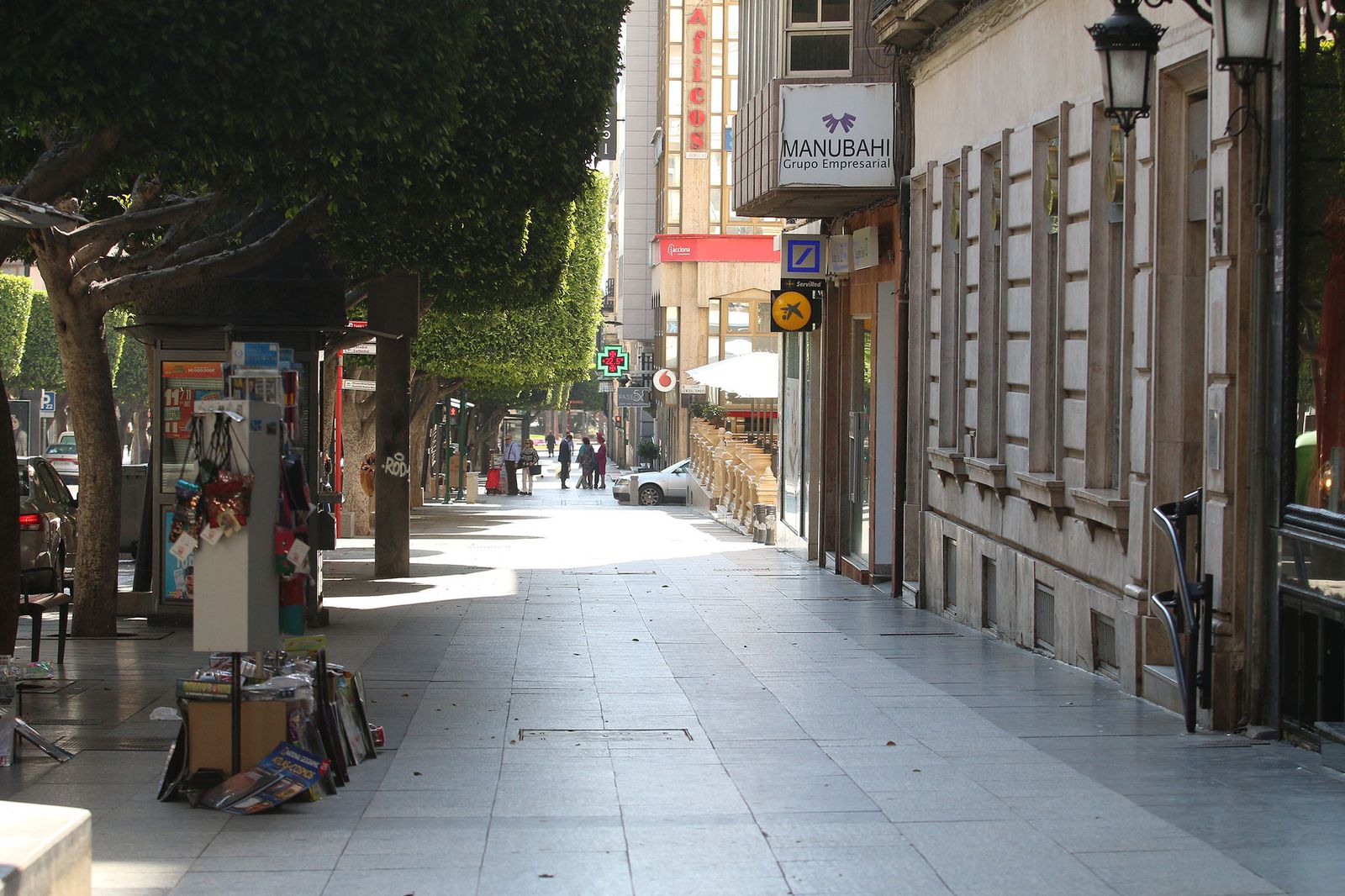 Las imágenes del Estado de Alarma en Almería por el Coronavirus COVID-19