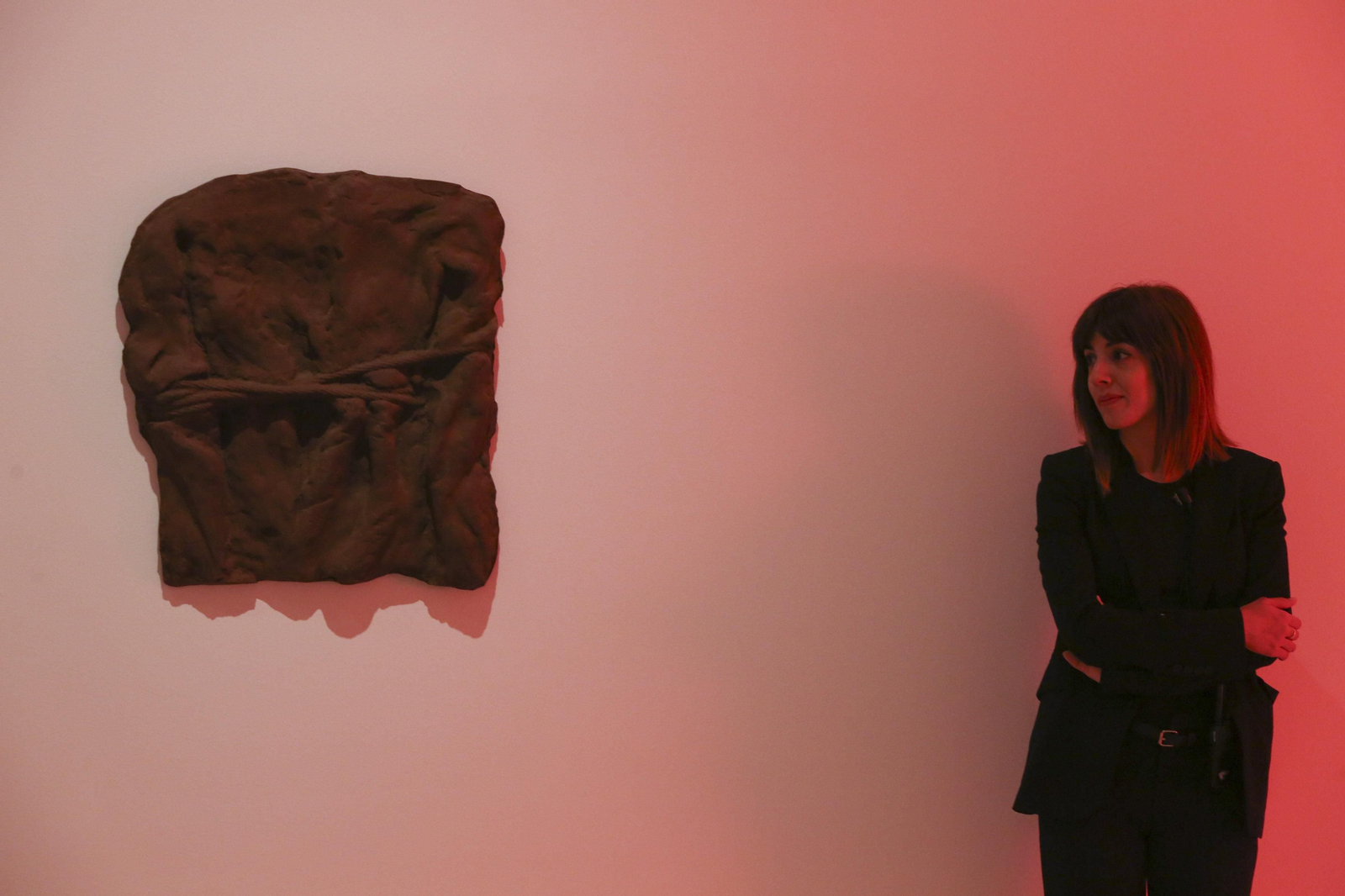 Fotos de la exposición de Bruce Nauman en el Museo Picasso Málaga