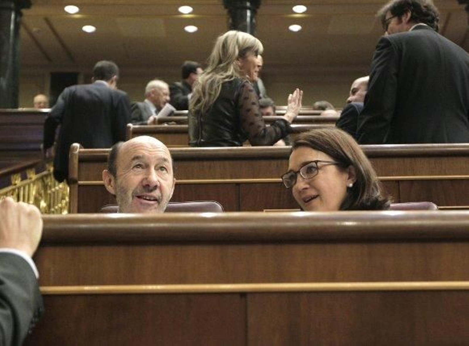 Rajoy y Rubalcaba escenifican su coincidencia en el rechazo a la consulta catalana