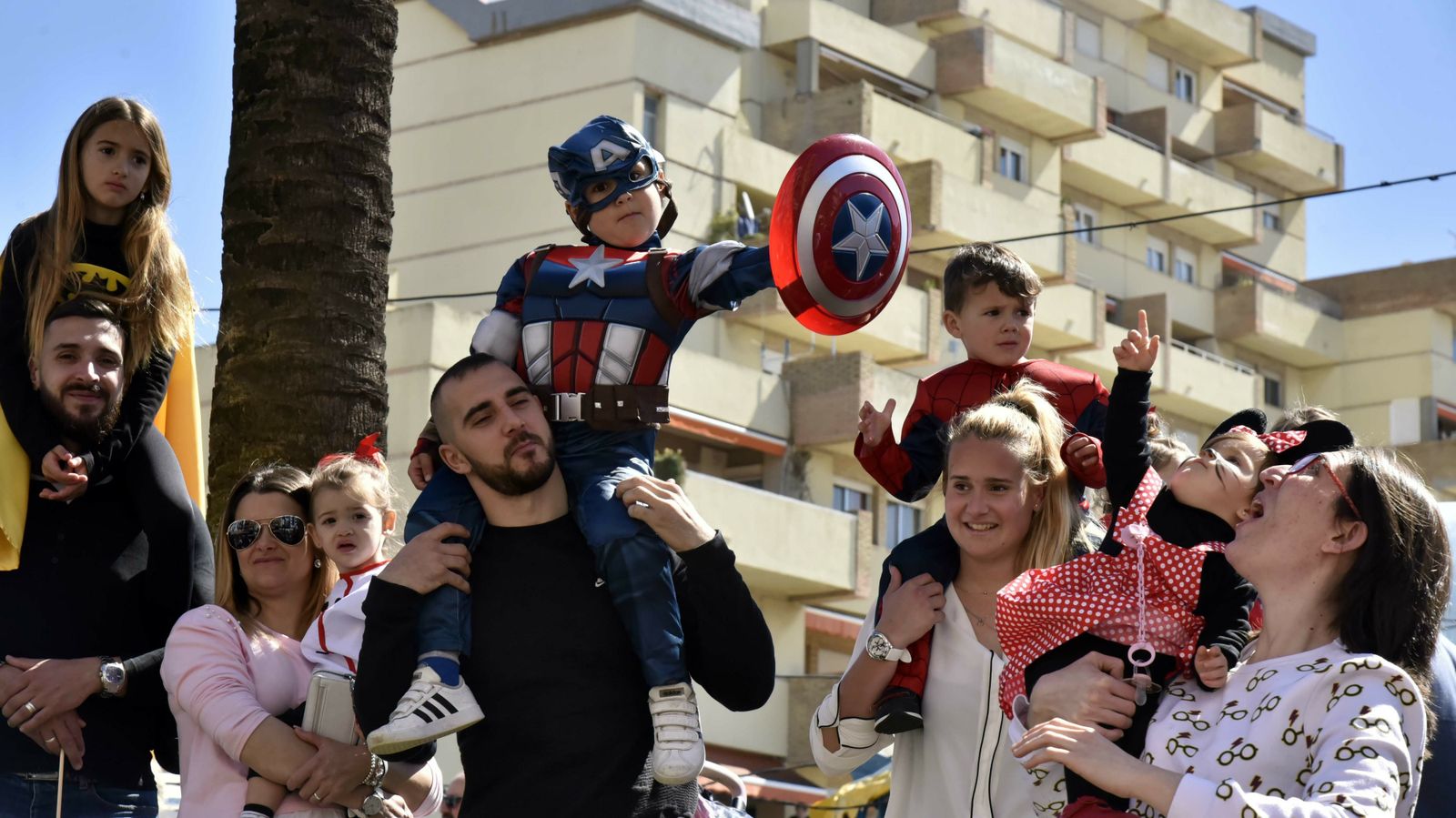 Cabalgata de Carnaval en La Línea en imágenes
