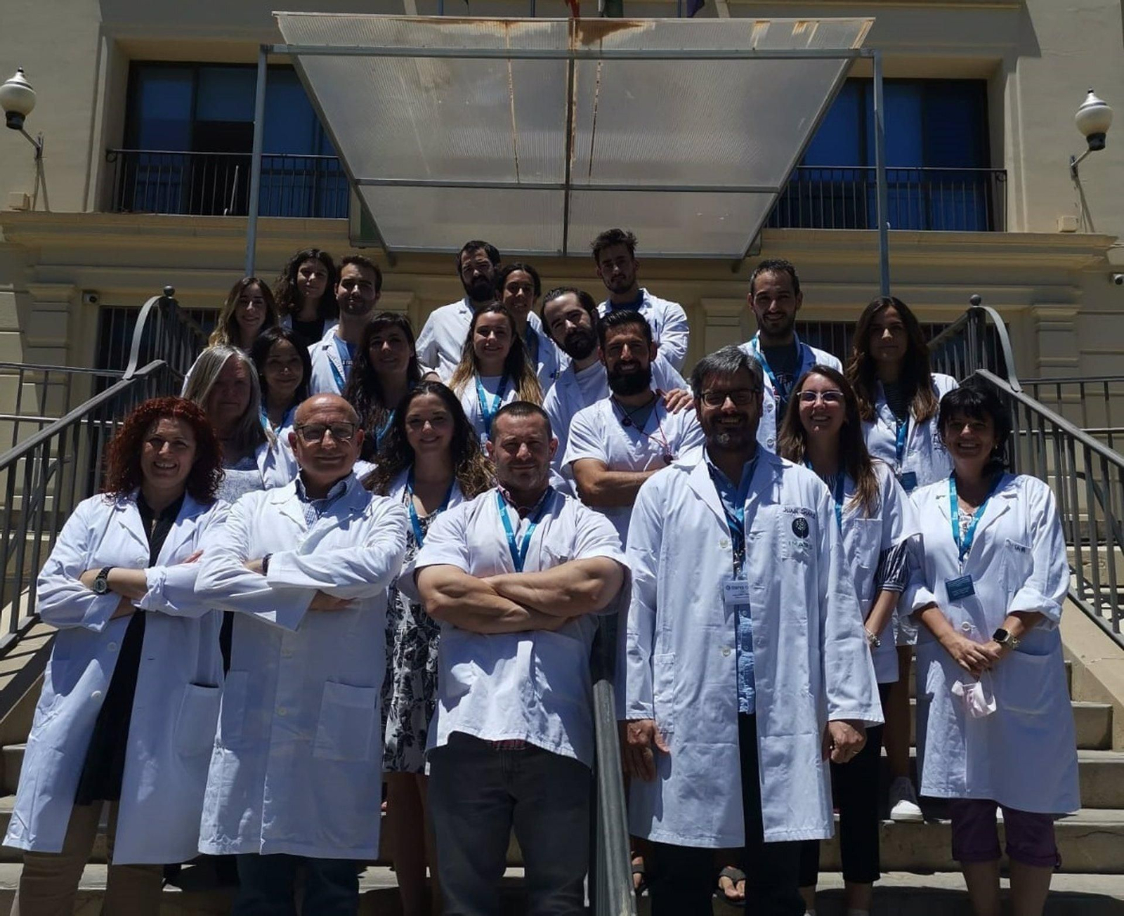 Grupo de investigadores del Ibima plataforma Bionand.