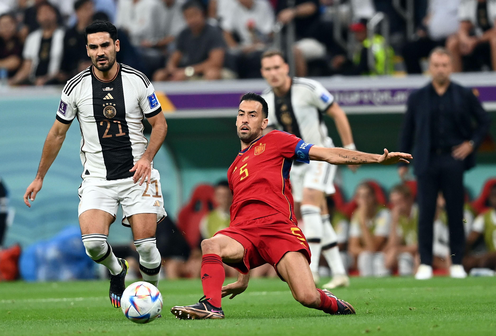 Las fotos del España-Alemania del Mundial de Qatar