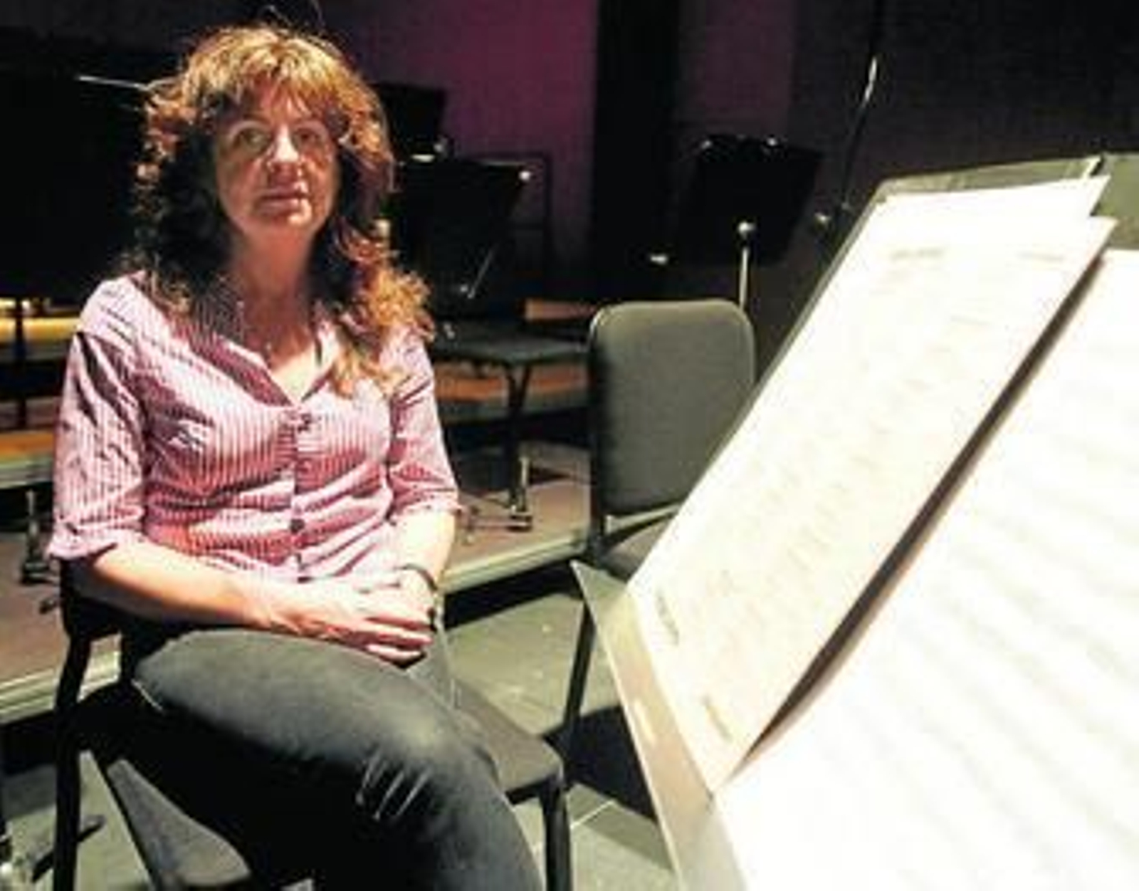 Laura Llorca, en el Gran Teatro.