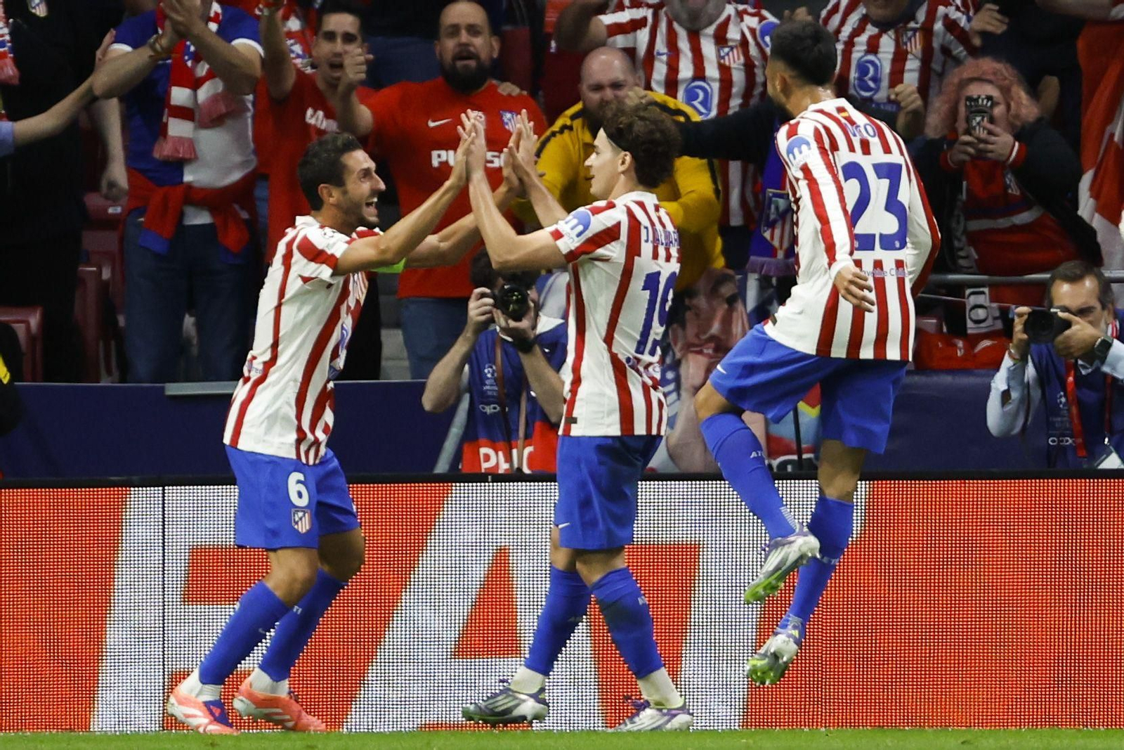 Las fotos del Atlético de Madrid-Eintracht