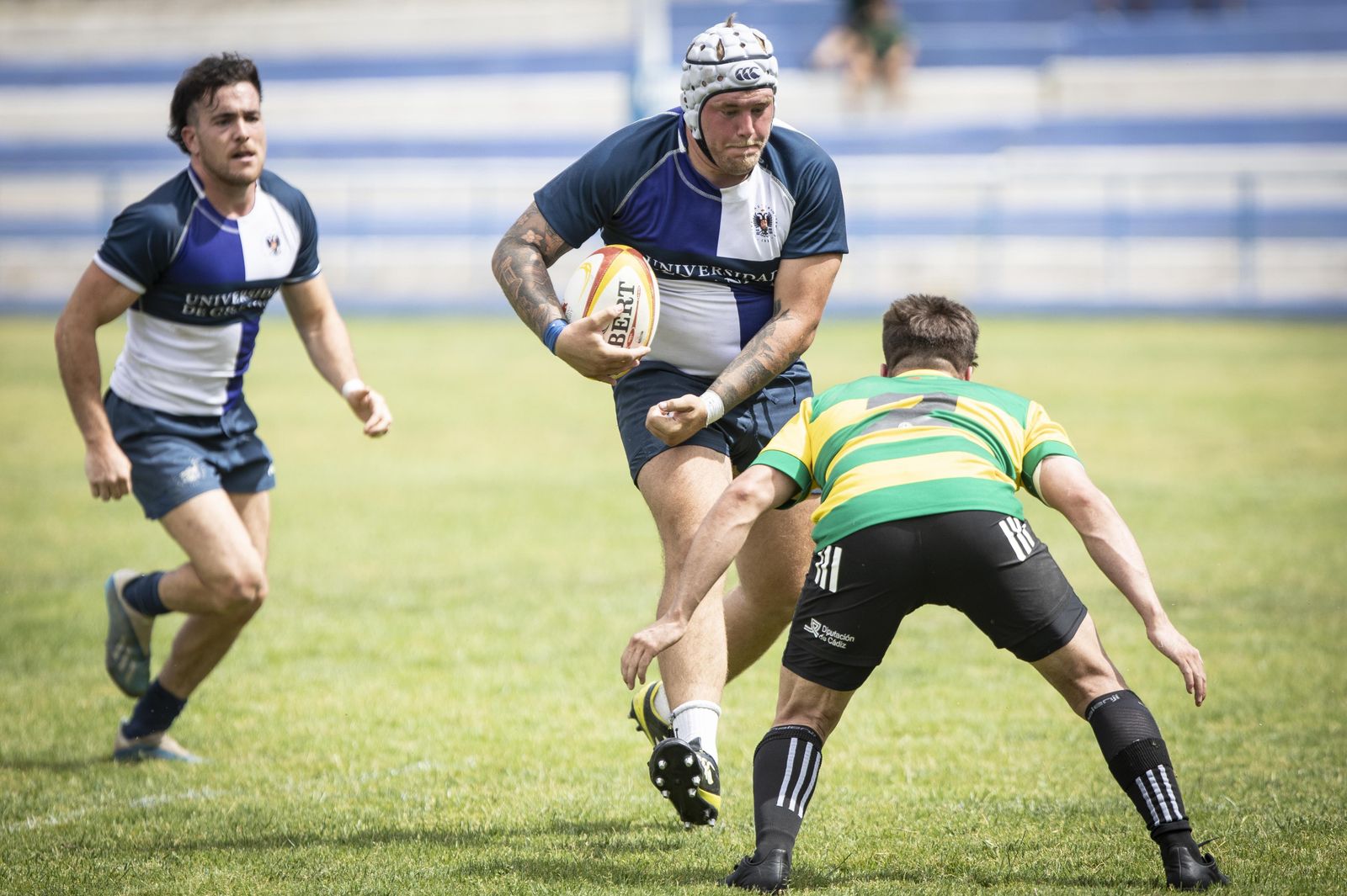 Las mejores fotos del partido del ascenso a División de Honor B de rugby entre Universidad de Granada y Portuense