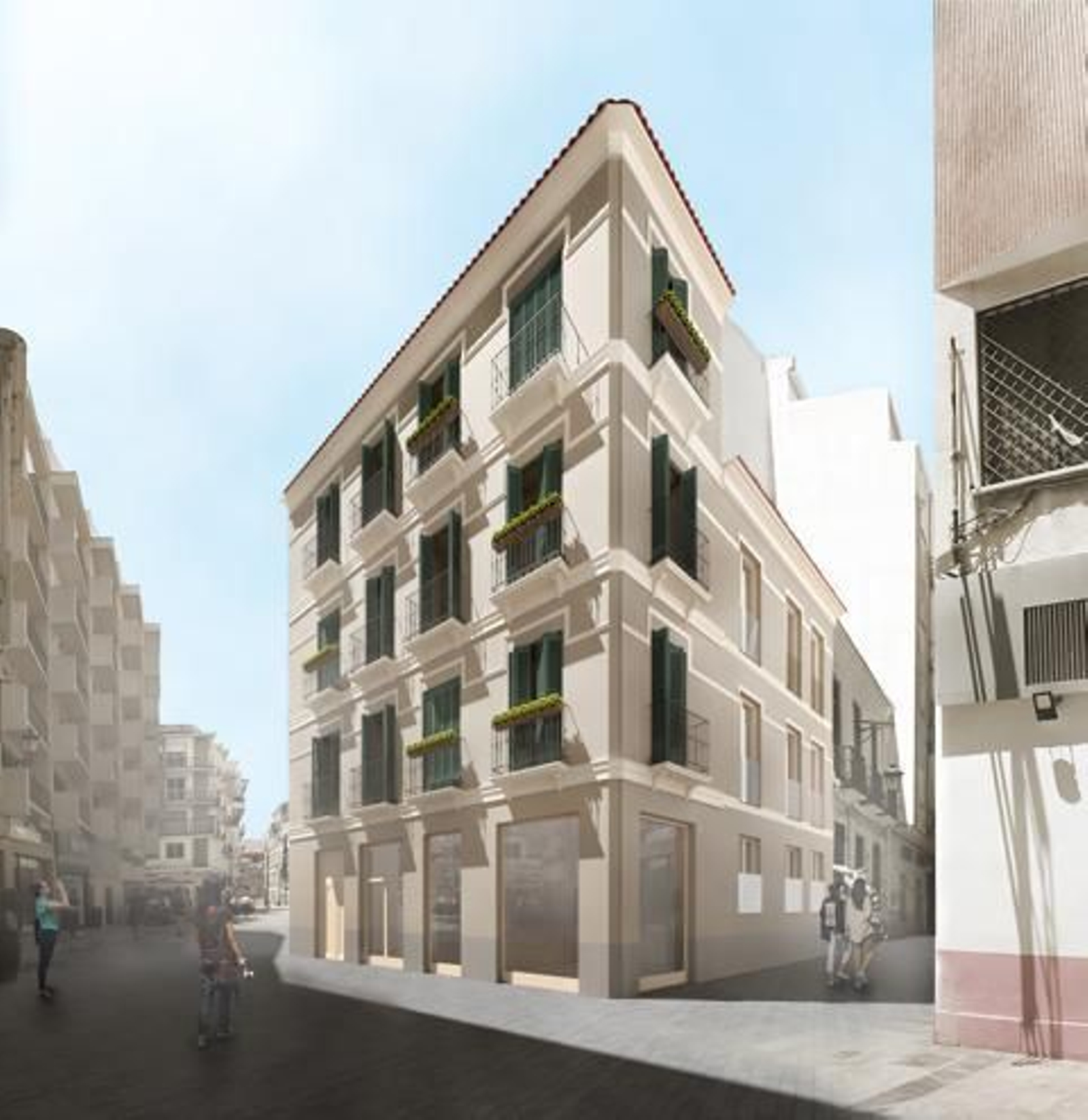 Infografía del proyecto de rehabilitación