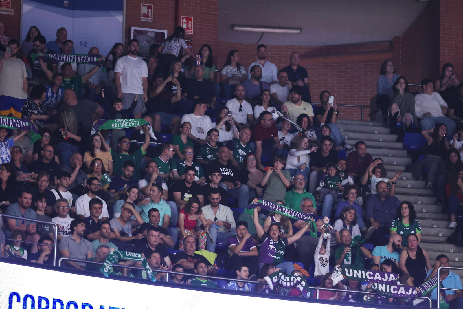 Búscate en las gradas del Carpena en el Unicaja-Baskonia