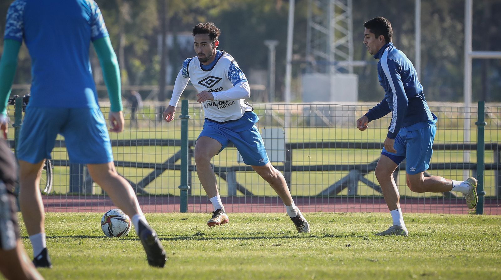 Entrenamiento del Xerez DFC en el Pepe Ravelo