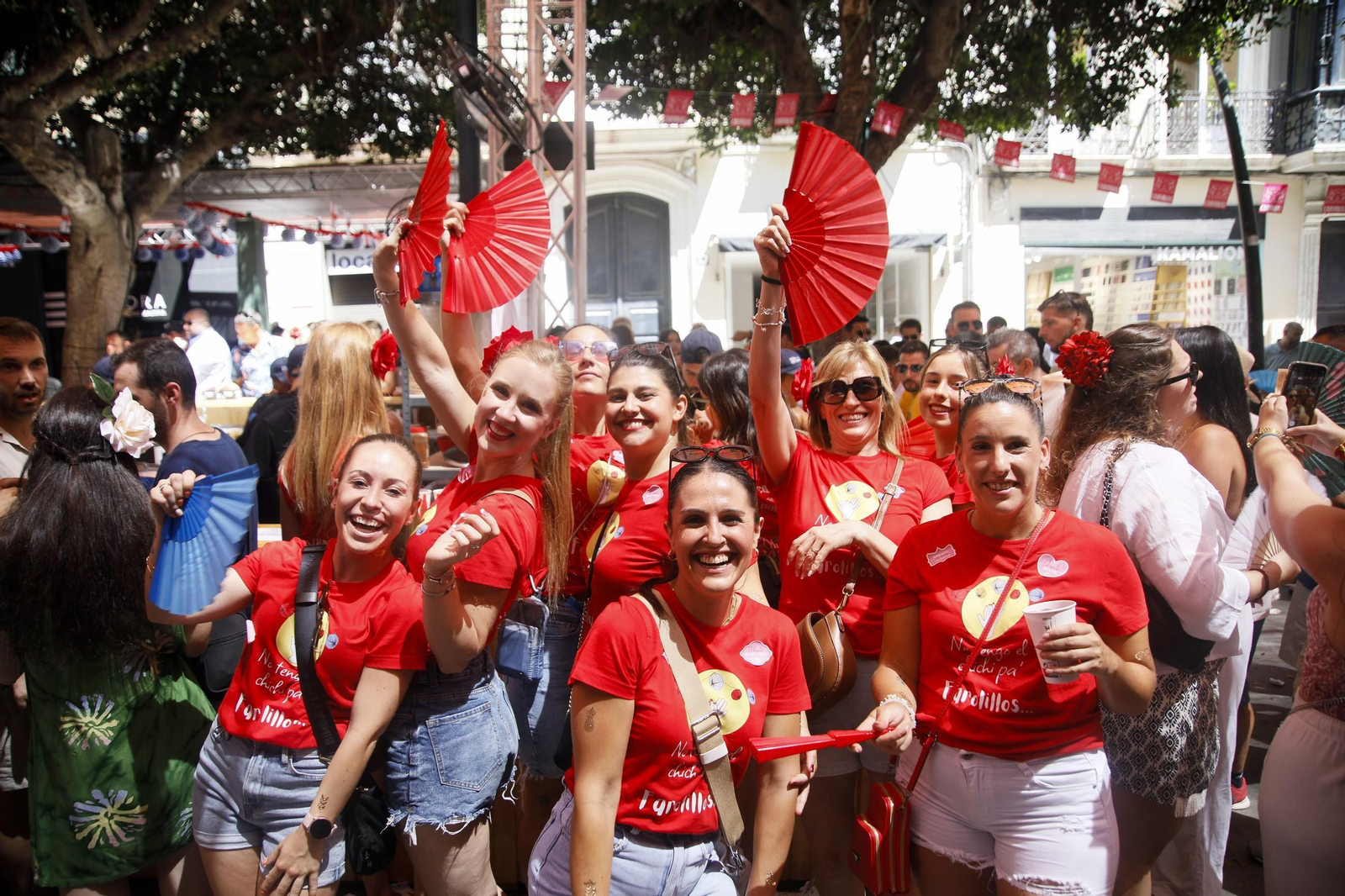 Imágenes del primer día de la feria de Almería