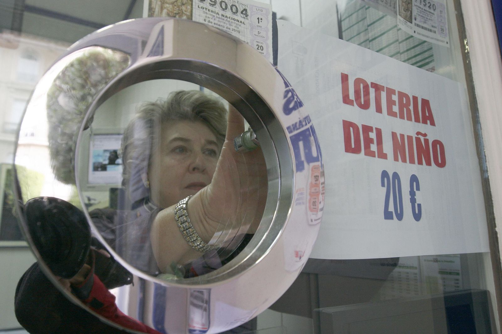 Venta de la Lotería del Niño