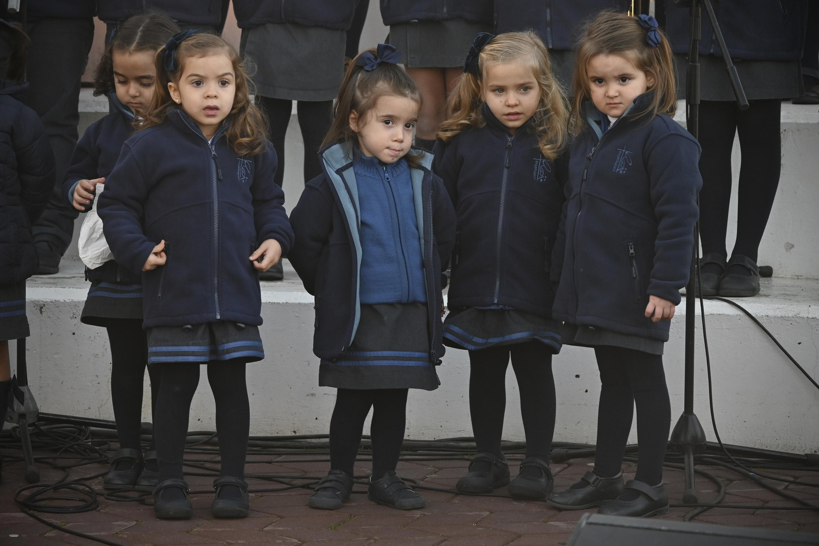 Alumbrado del Puerto de Huelva, en imágenes