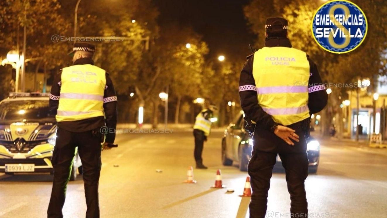 Tres detenidos en Sevilla tras una persecución con la Policía Local
