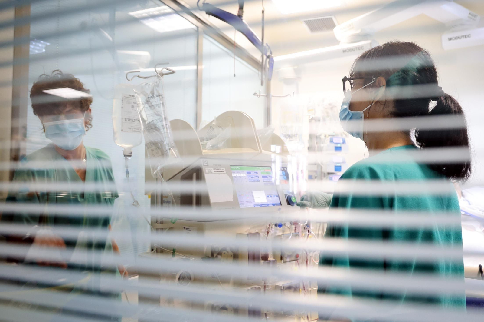 Imágenes de la UCI del Hospital Infanta Elena en Huelva