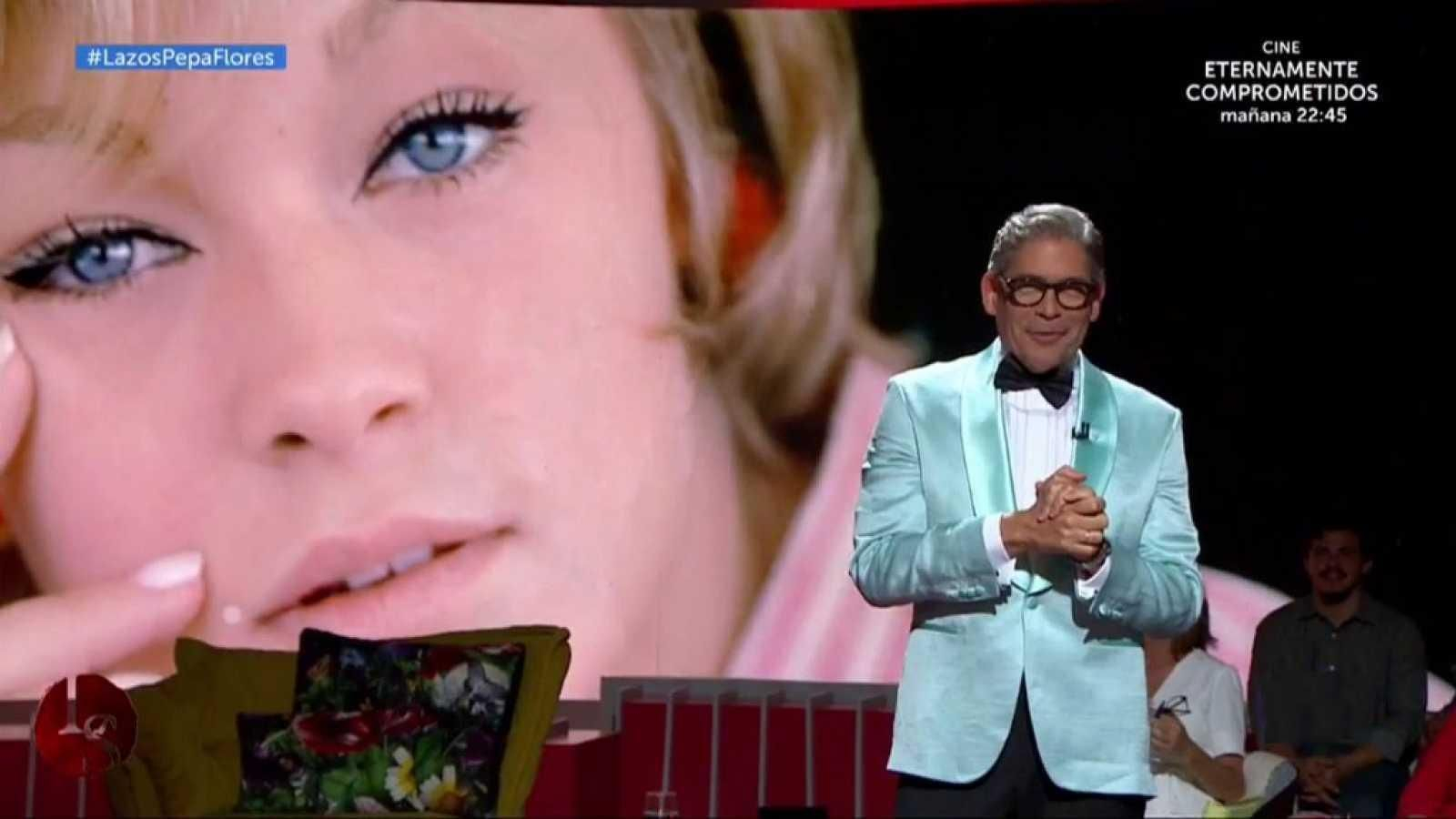 Boris Izaguirre, conductor de 'Lazos de sangre', en el programa dedicado a Pepa FLores 'Marisol'