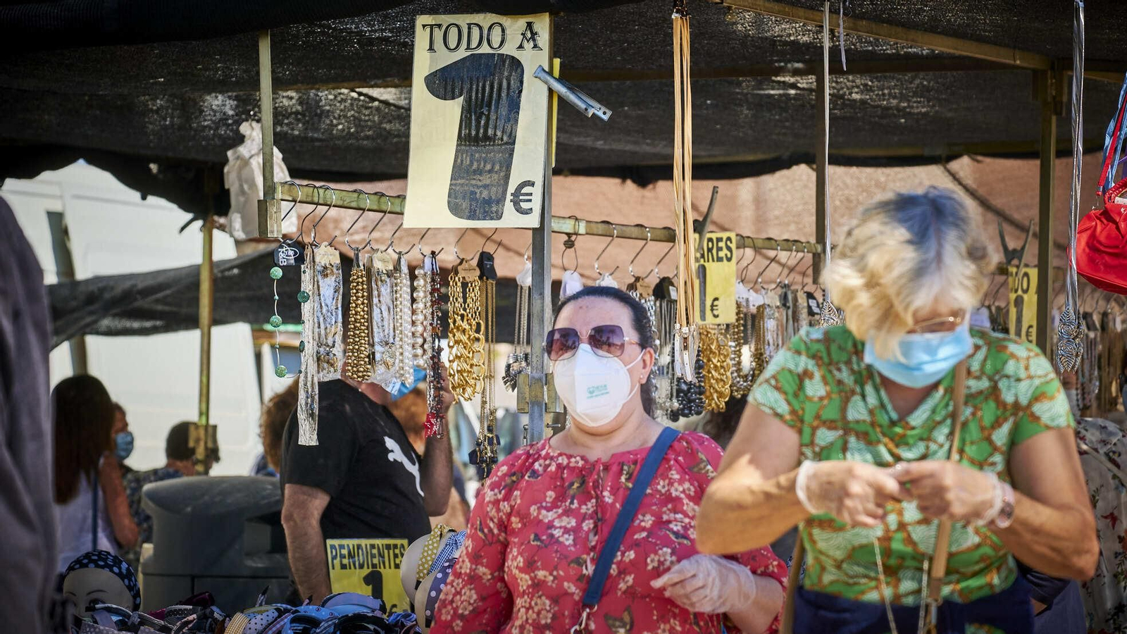 Primer día de 'Piojito' en Cádiz desde que empezó la pandemia.