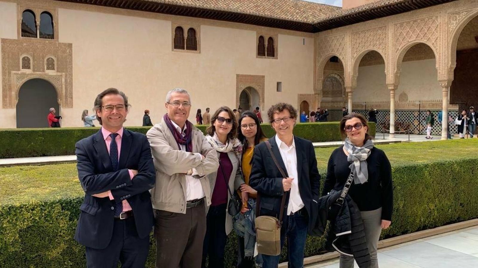 Visita junto al ministro marroquí