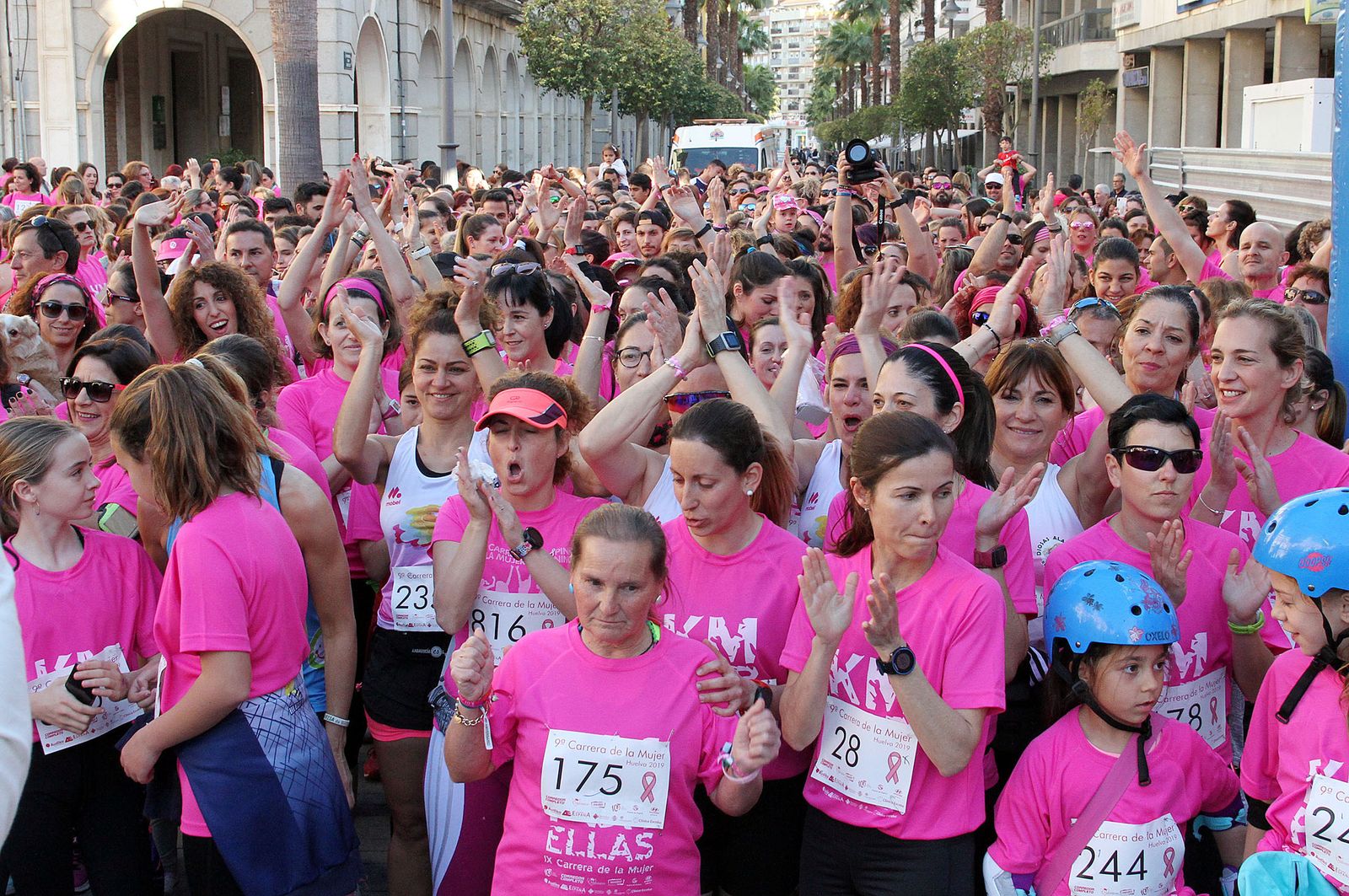 "Kms por Ellas", la carrera de La Mujer en imágenes